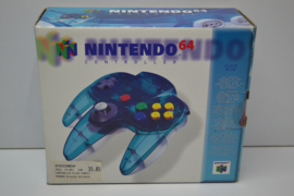 Original N64 Controller (CLEAR BLUE CIB)