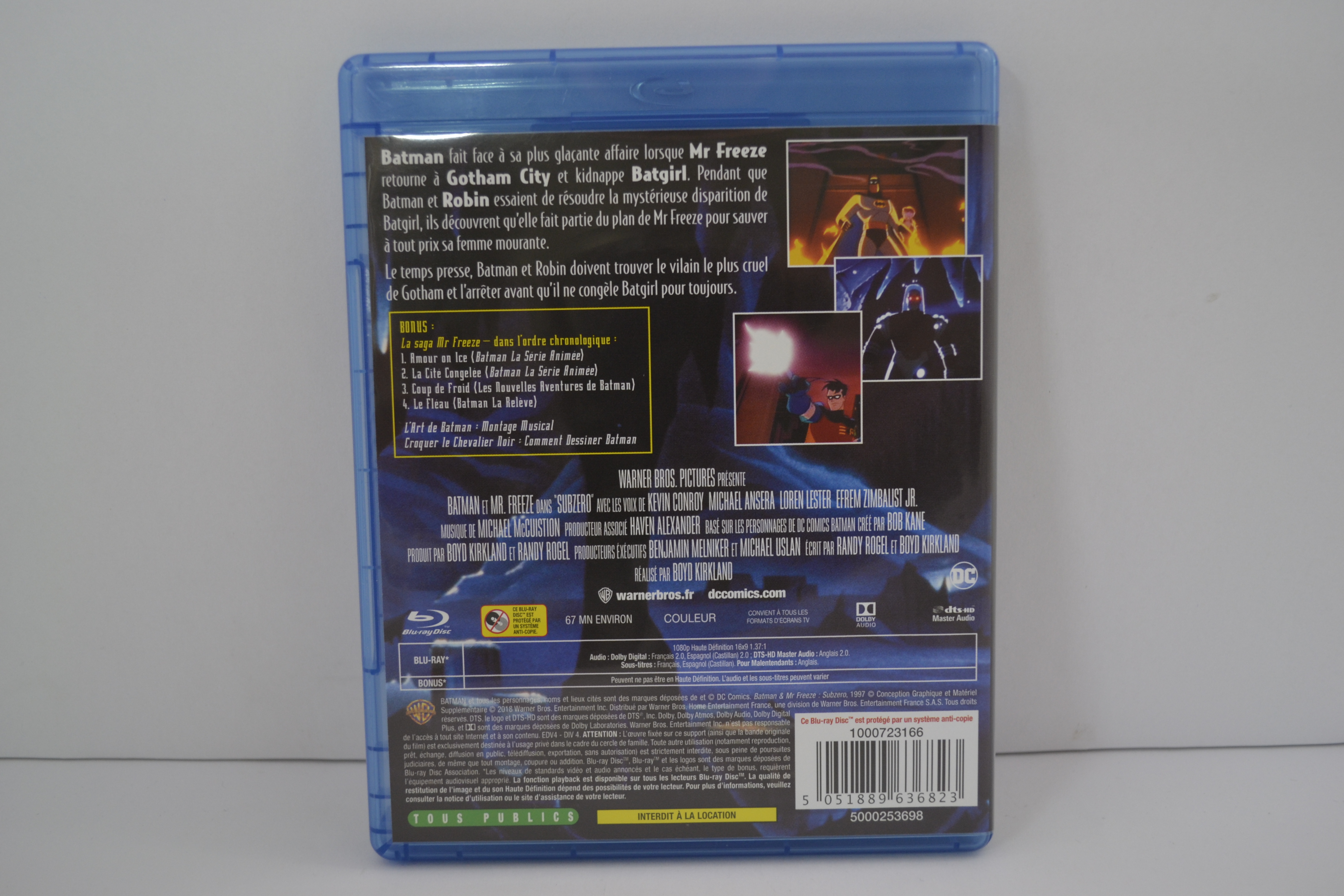 Batman & Mr Freeze (BLU-RAY)