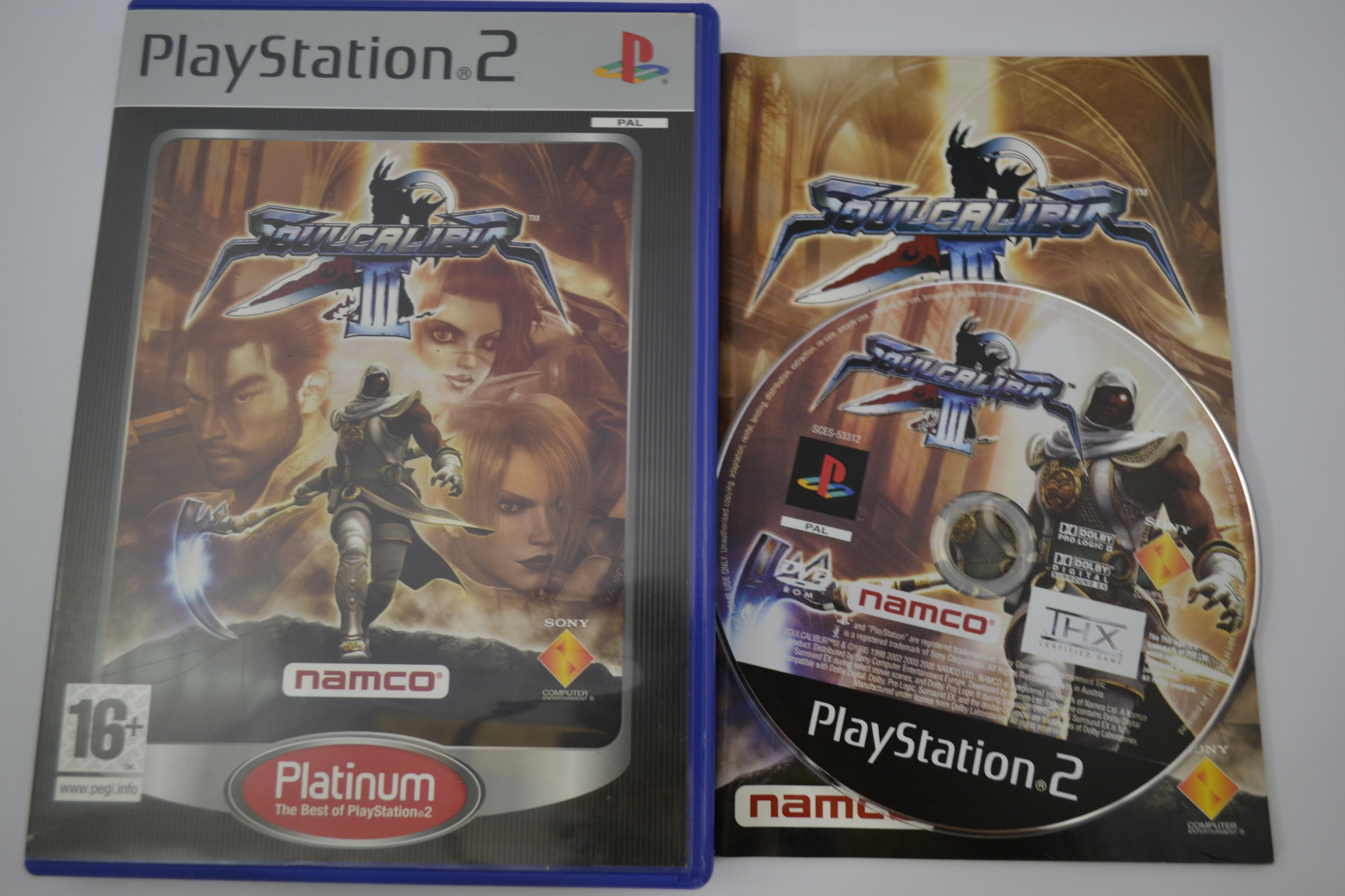 Soul Calibur III - Platinum (PS2 PAL)