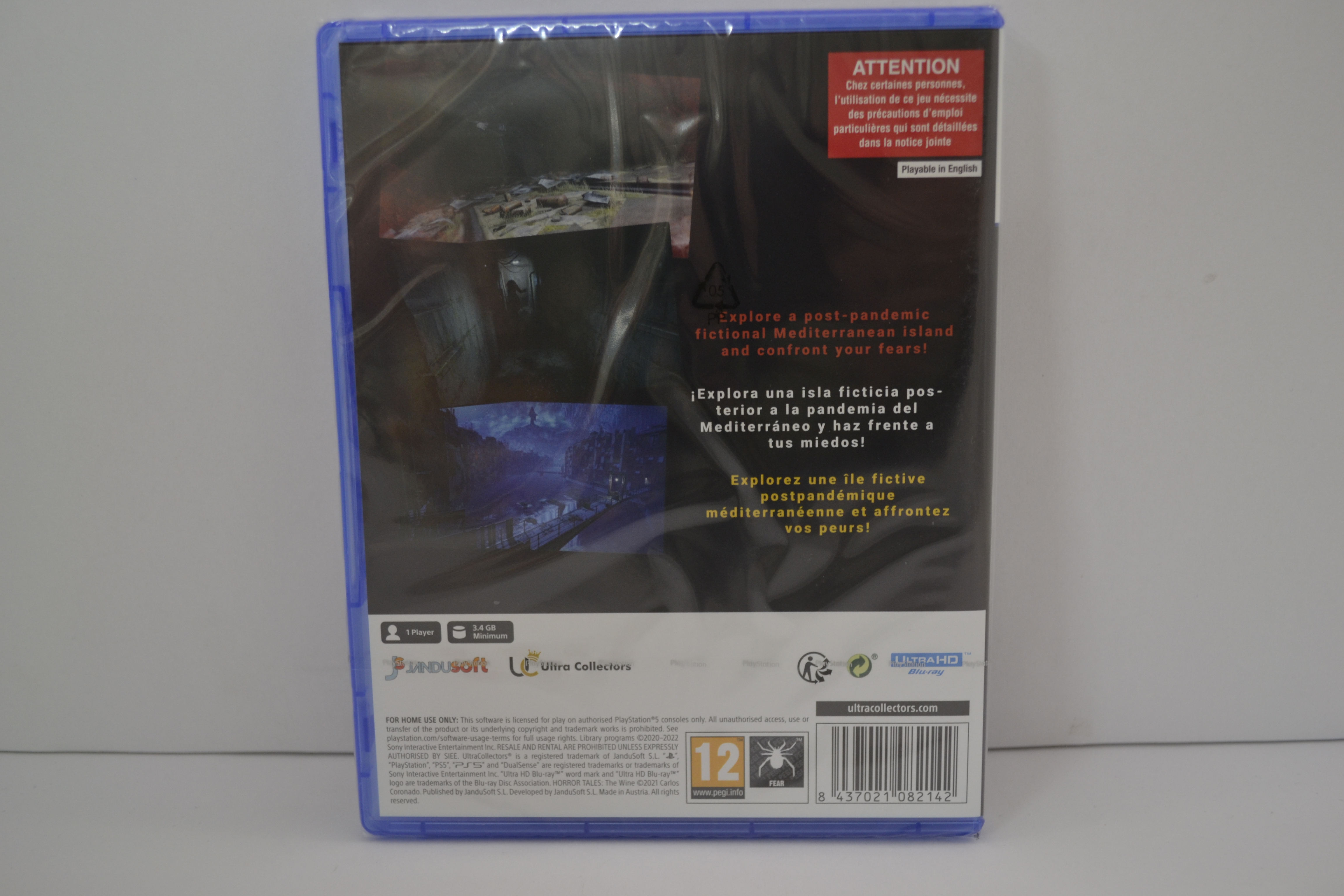 Horror Tales - The Wine - SEALED (PS5)