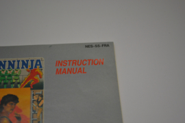Bad Dudes vs Dragon Ninja (NES FRA MANUAL)