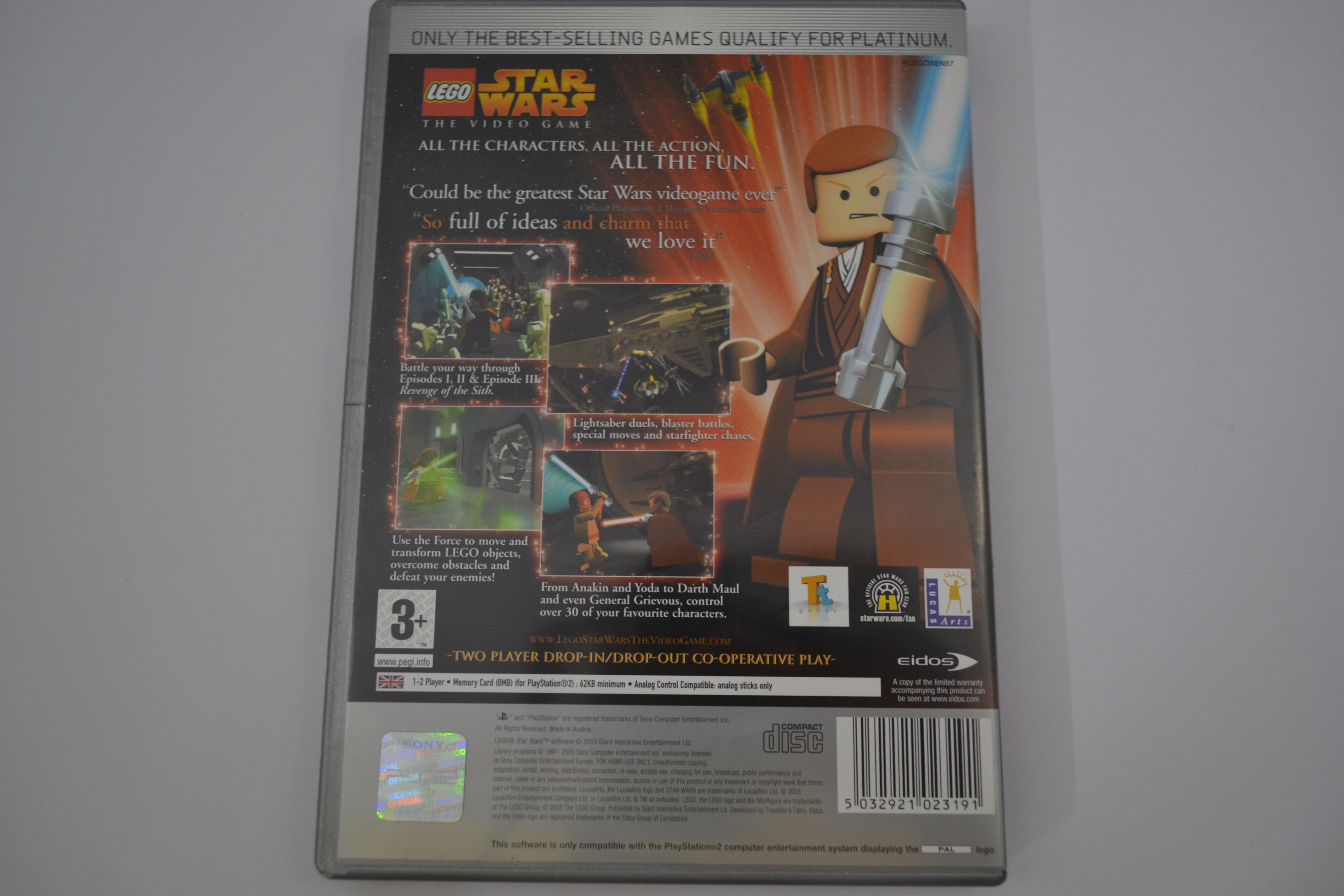 Star Wars - The Video Game - Platinum (PS2 PAL)