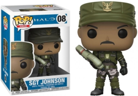 POP! Sgt. Johnson - Halo -NEW (08)