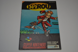 Spirou (SNES FAH MANUAL)