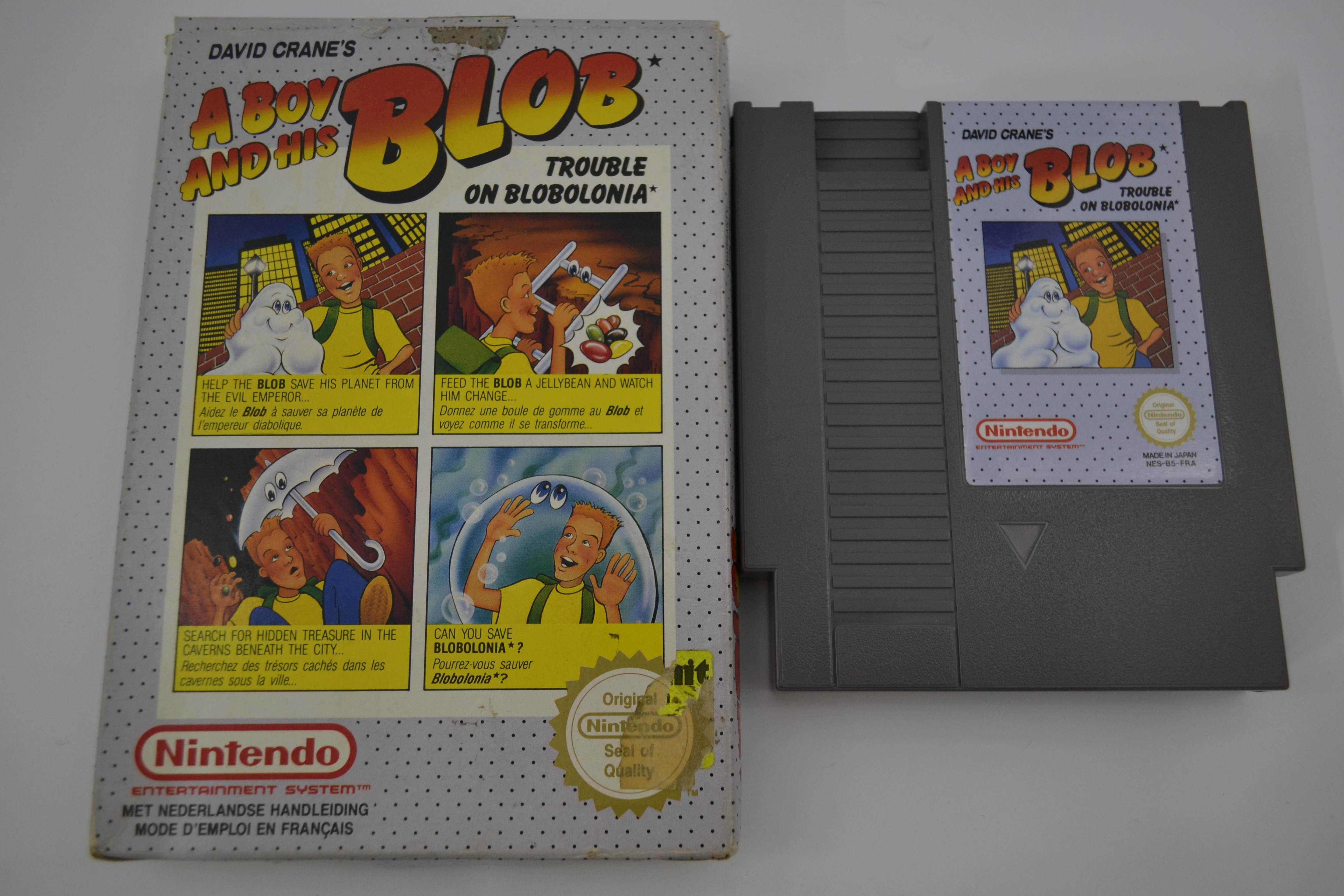 A Boy and his Blob (NES FRA CB)