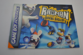 Rayman Raving Rabbids (GBA FAH MANUAL)