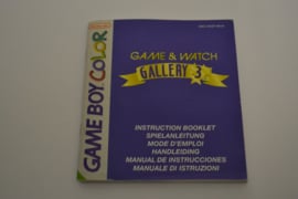 Game & Watch Gallery 3 (GBC NEU6 MANUAL)