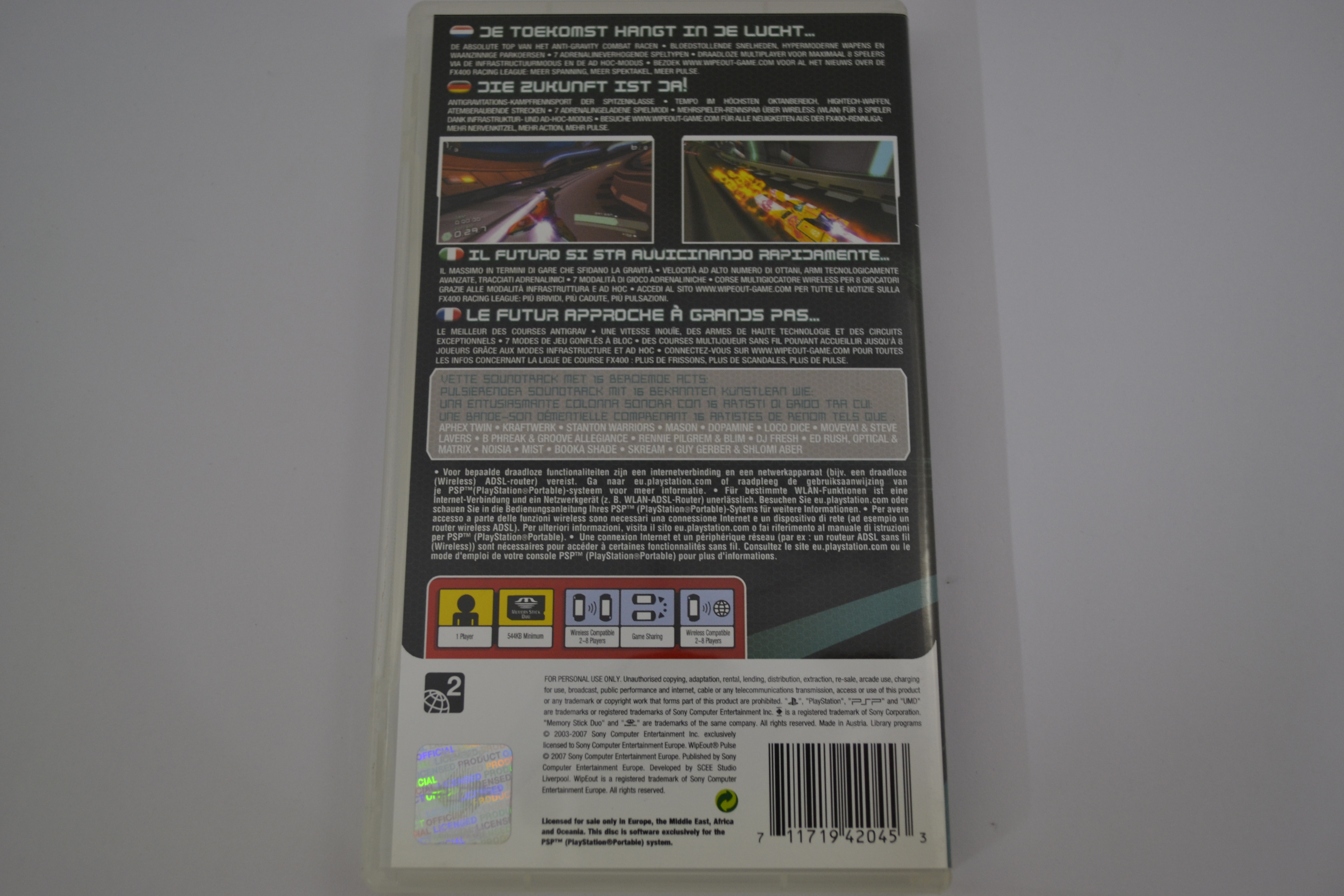Wipeout Pulse (PSP PAL)