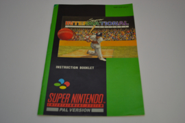 Super International Cricket (SNES UKV MANUAL)