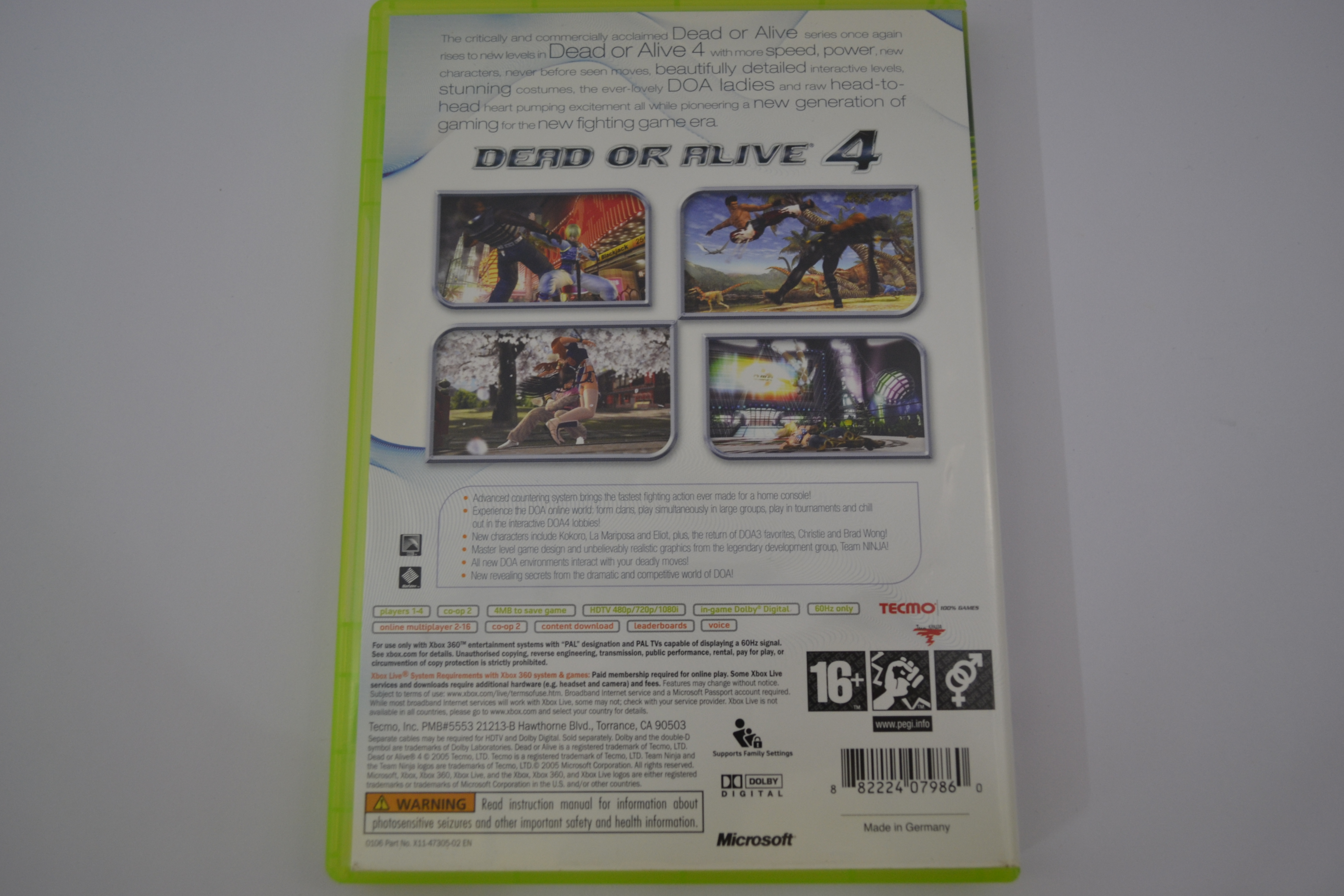 Dead Or Alive 4 (360)