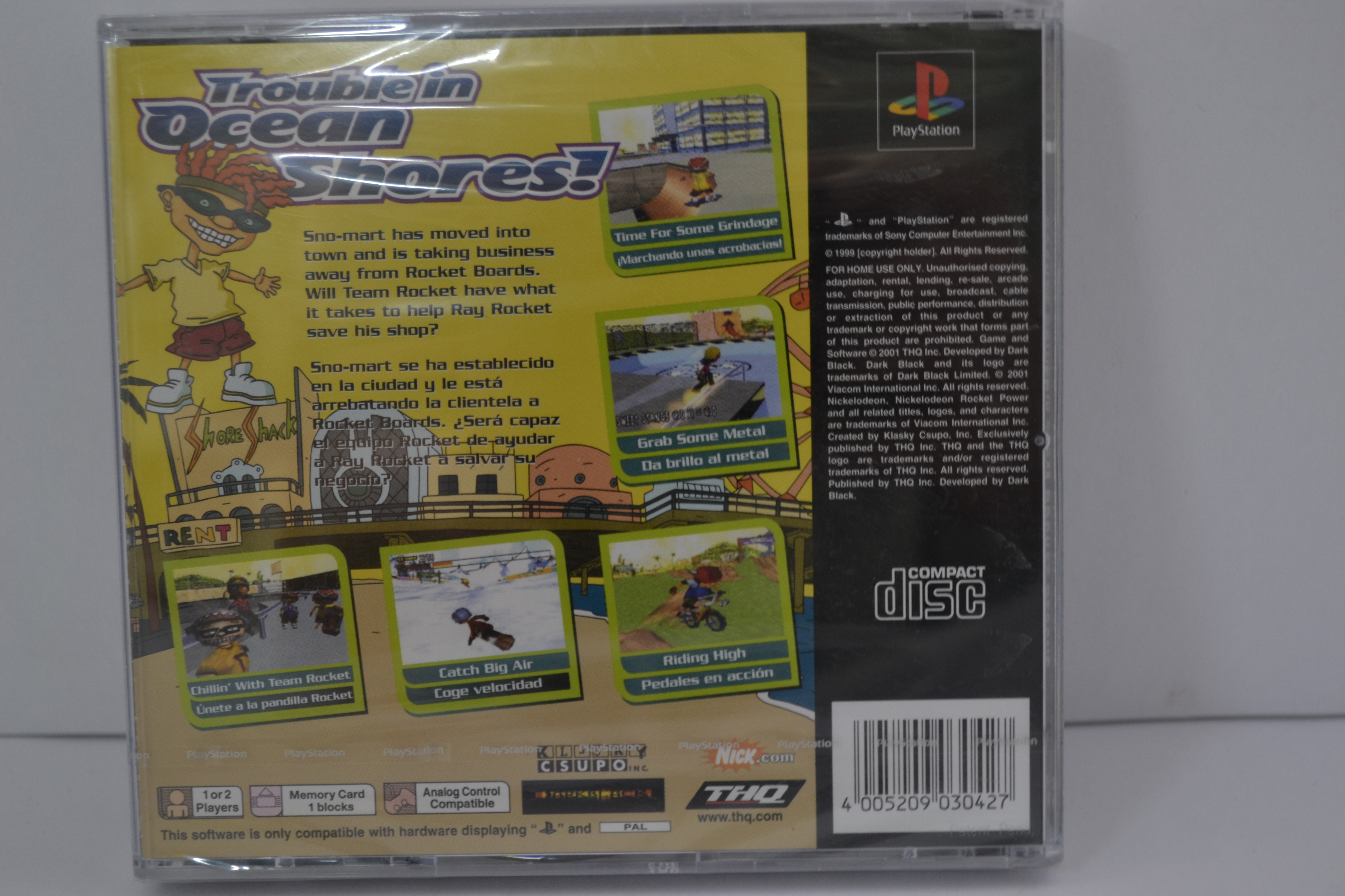 Rocket Power - Team Rocket Rescue - SEALED (PS1 PAL)