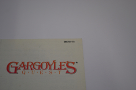 Gargoyles Quest (GB ITA MANUAL)