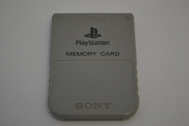 PlayStation 1  Official Memory Card (GREY)