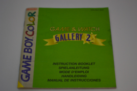 Game & Watch Gallery 2 (GBC NHEU5 MANUAL)
