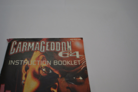 Carmageddon 64 (N64 EUR MANUAL)
