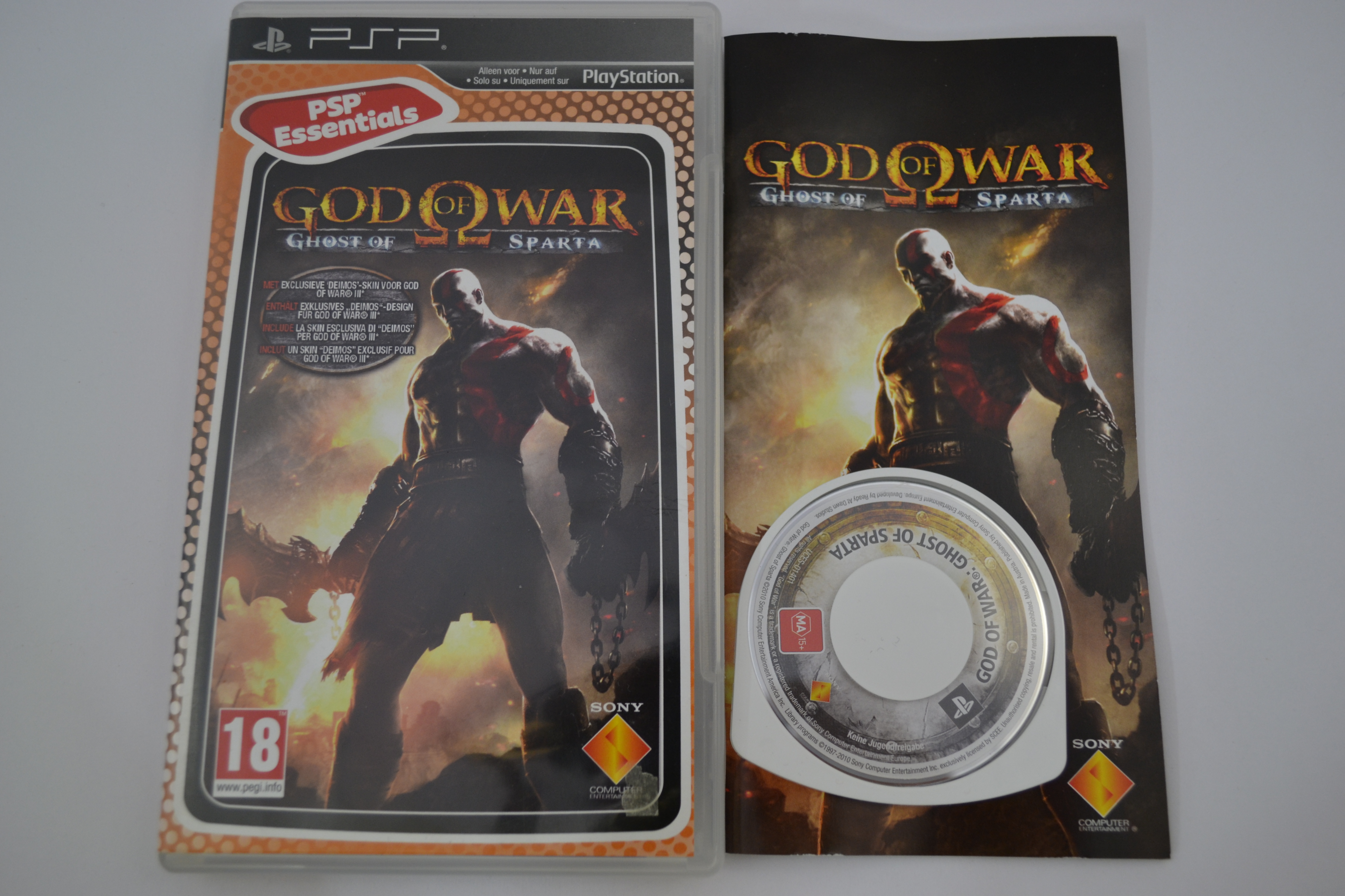 God Of War - Ghost Of Sparta (PSP PAL)