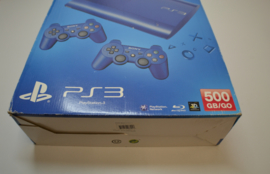 Boxed Playstation 3 Super Slim 500GB Limited edition Azurite Blue Console Set (BOXED)