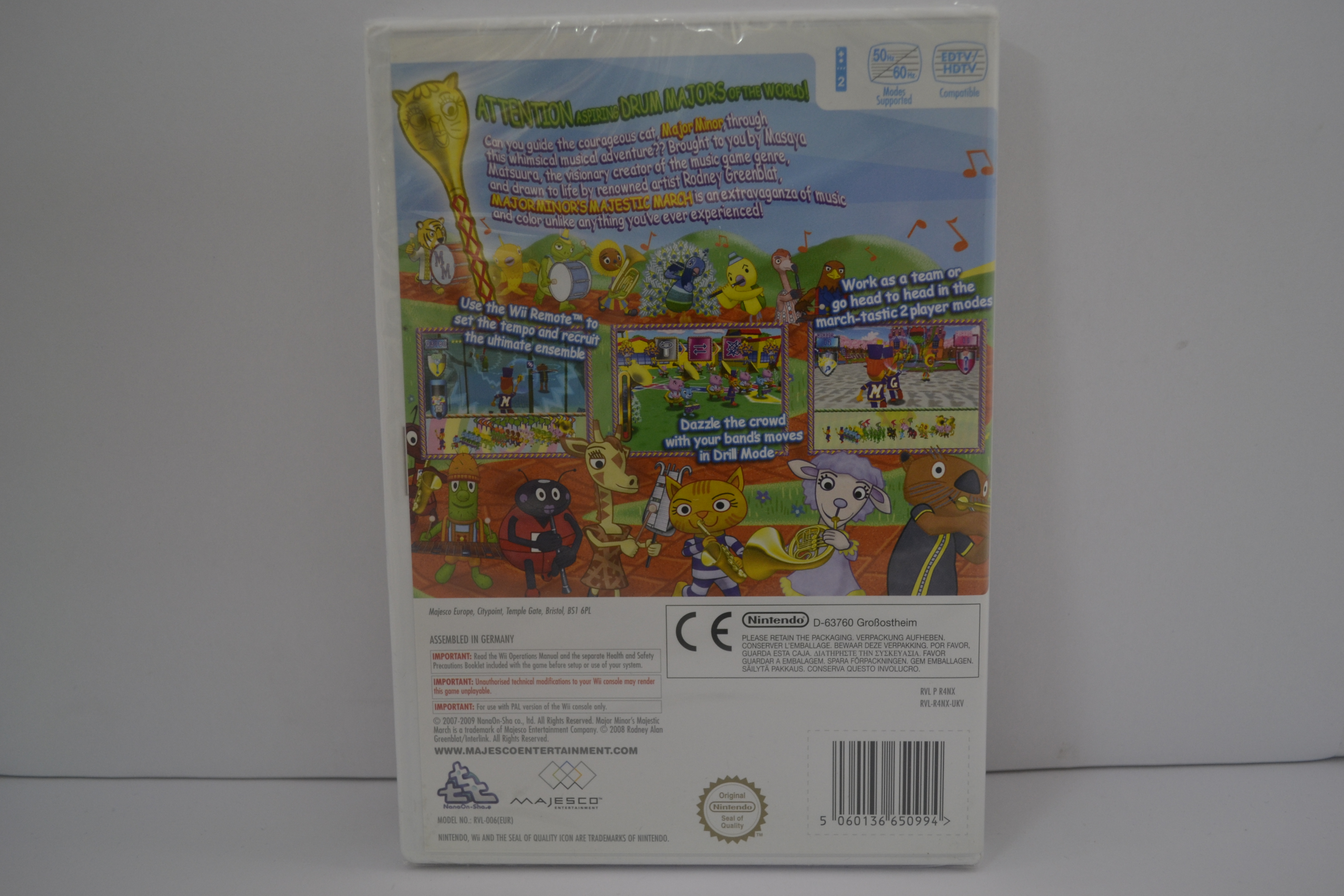 Major Minor's Majestic March - SEALED (Wii UKV)