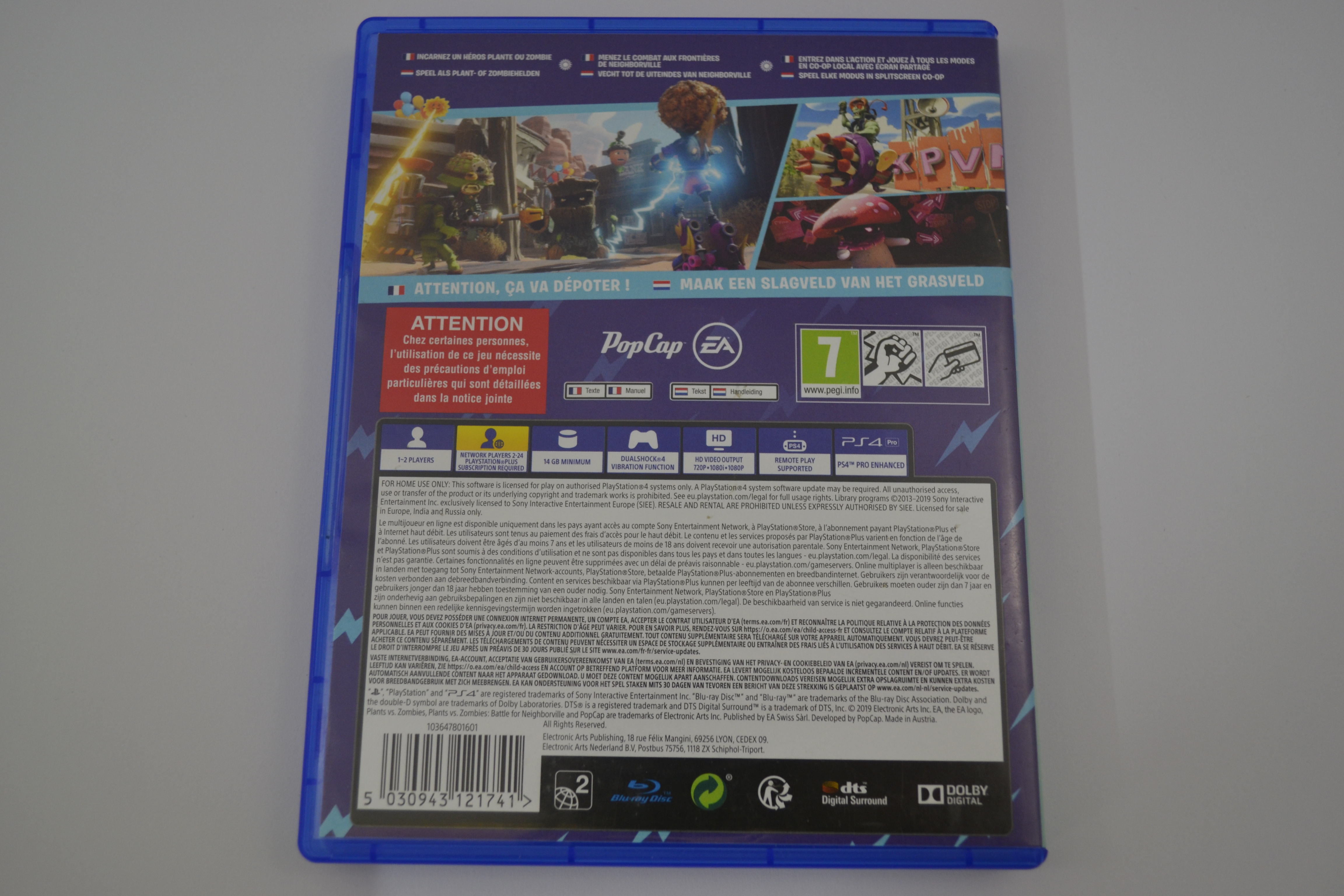 Plants vs Zombies - Battle For Neighborville (PS4)