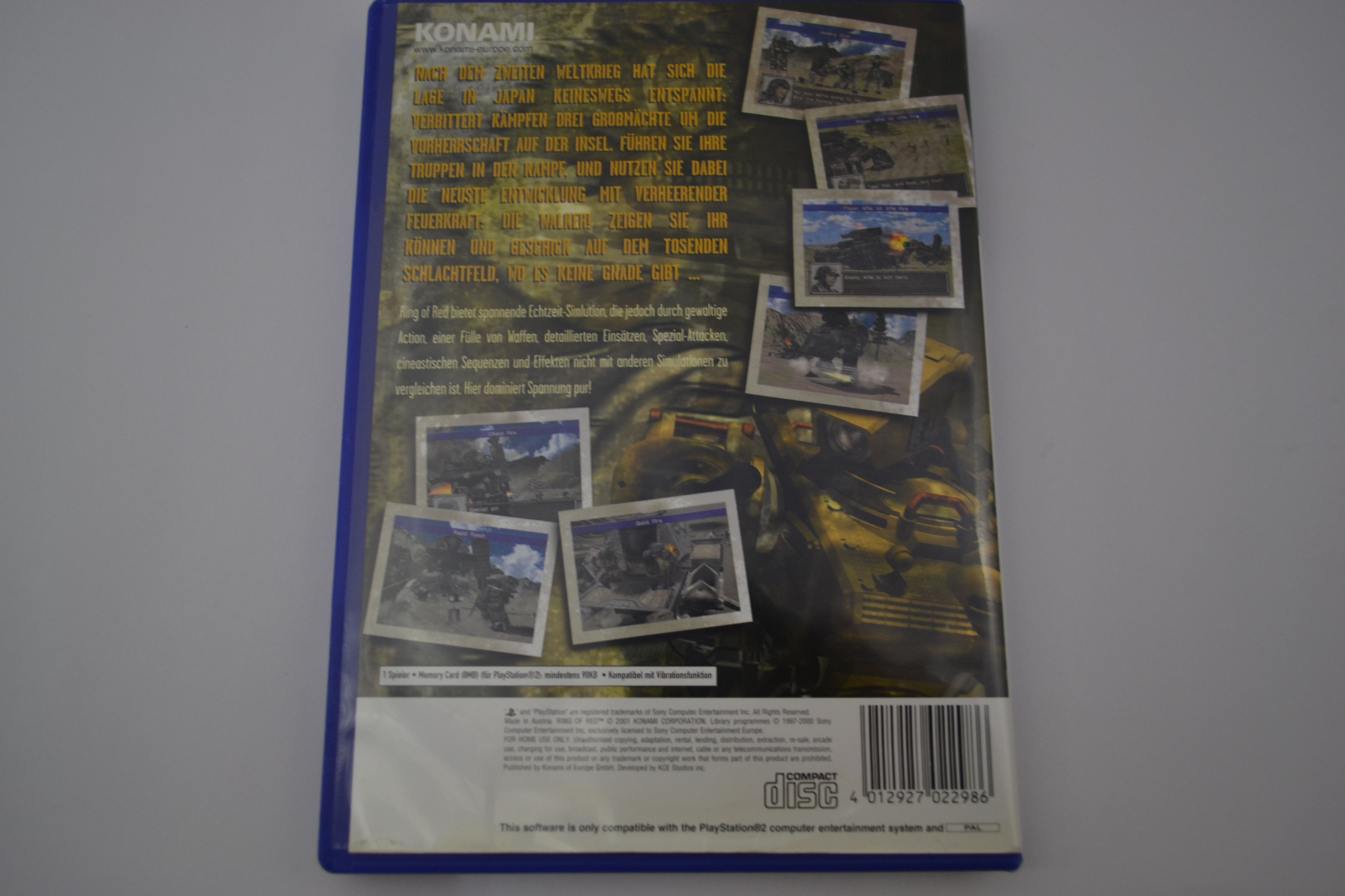Ring of Red (PS2 PAL)
