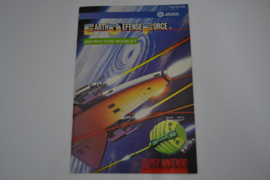 Earth Defense Force (SNES USA MANUAL)