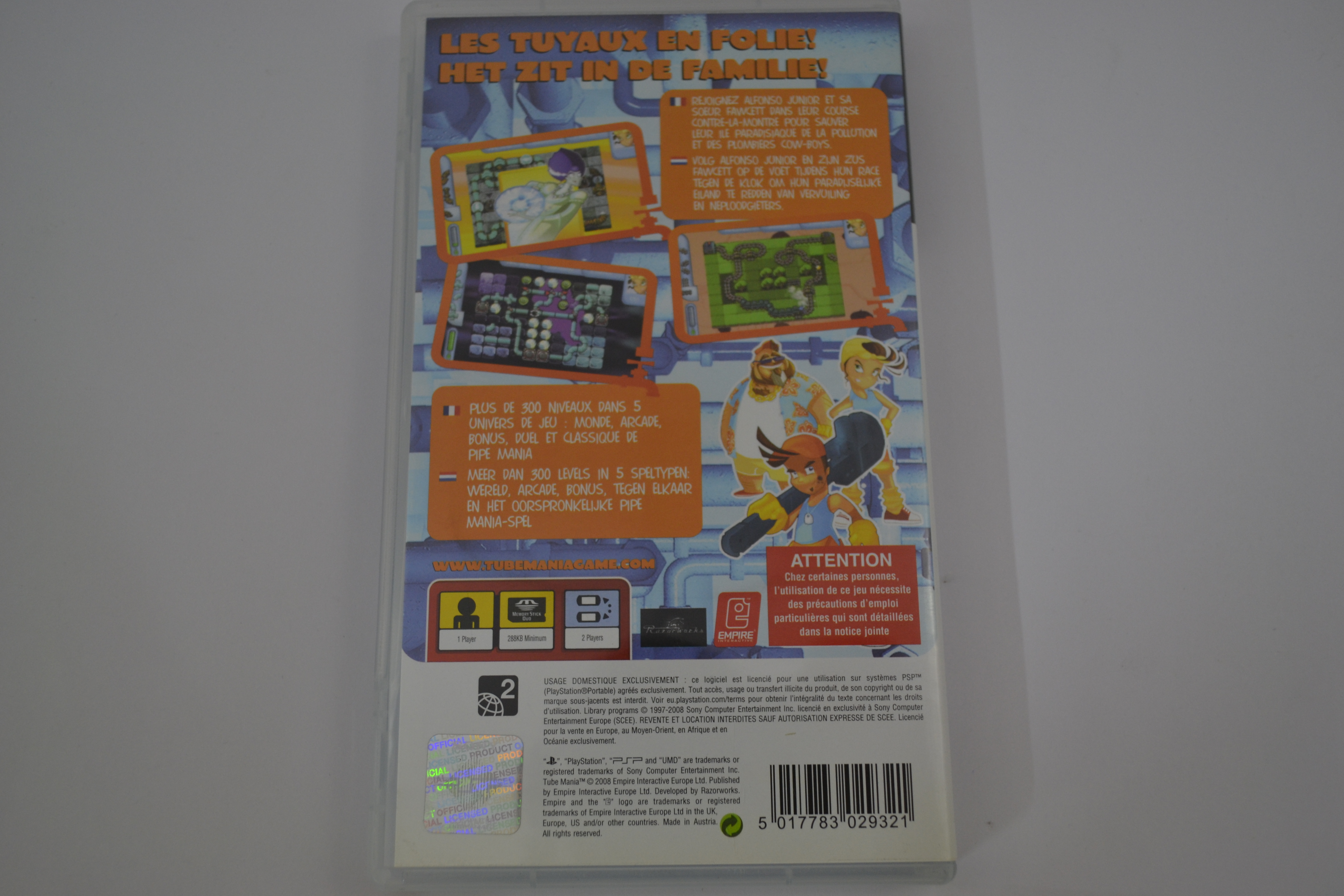 Tube Mania (PSP PAL)