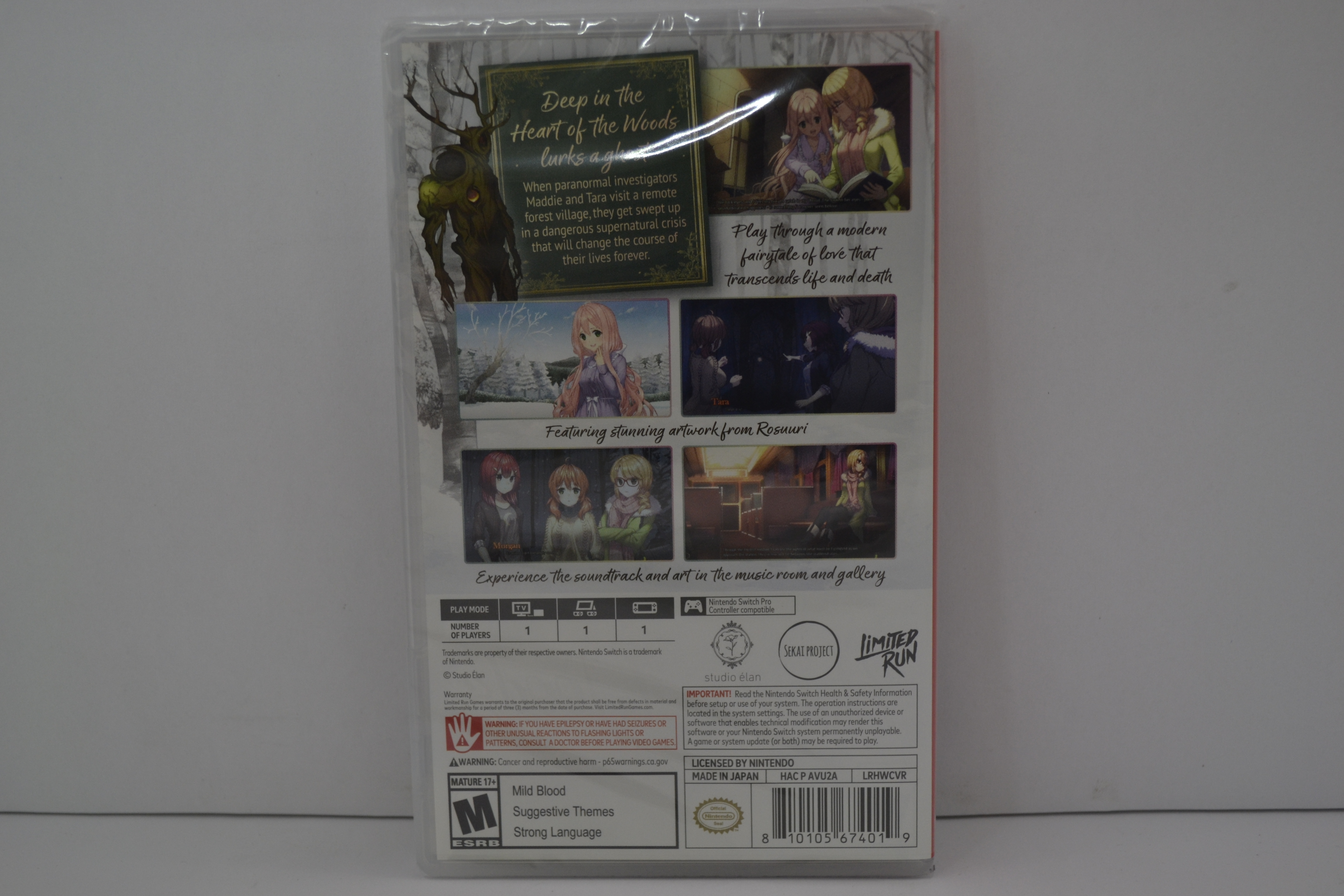 Heart Of The Woods - SEALED (SWITCH USA)