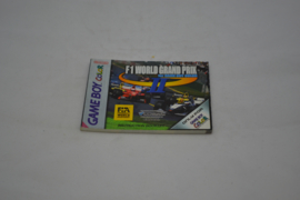 F1 World Grand Prix II (GBC EUR MANUAL)