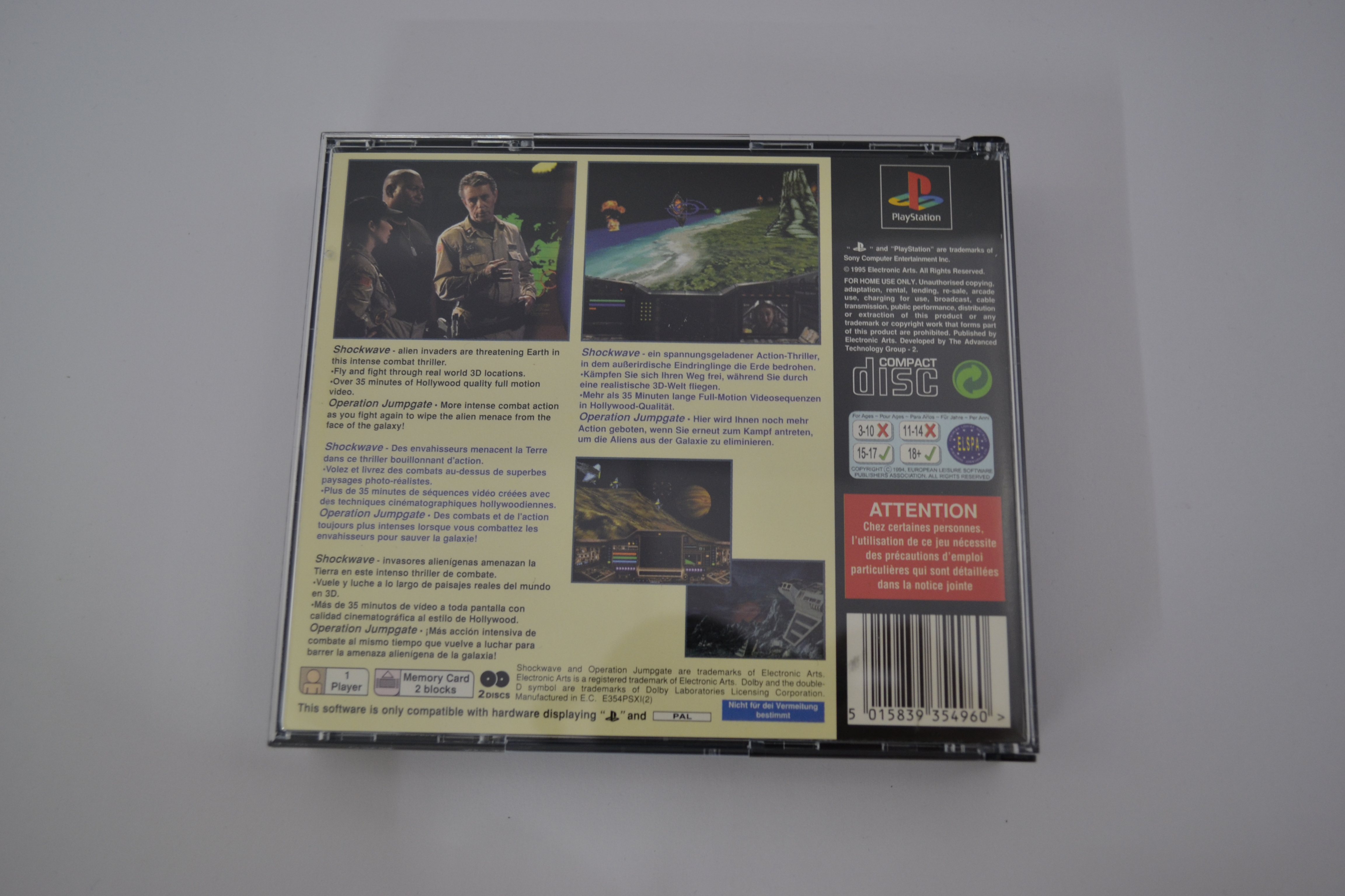 Shockwave Assault (PS1 PAL)