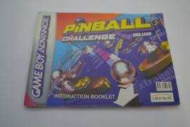 Pinball Challenge Deluxe (GBA EUR MANUAL)
