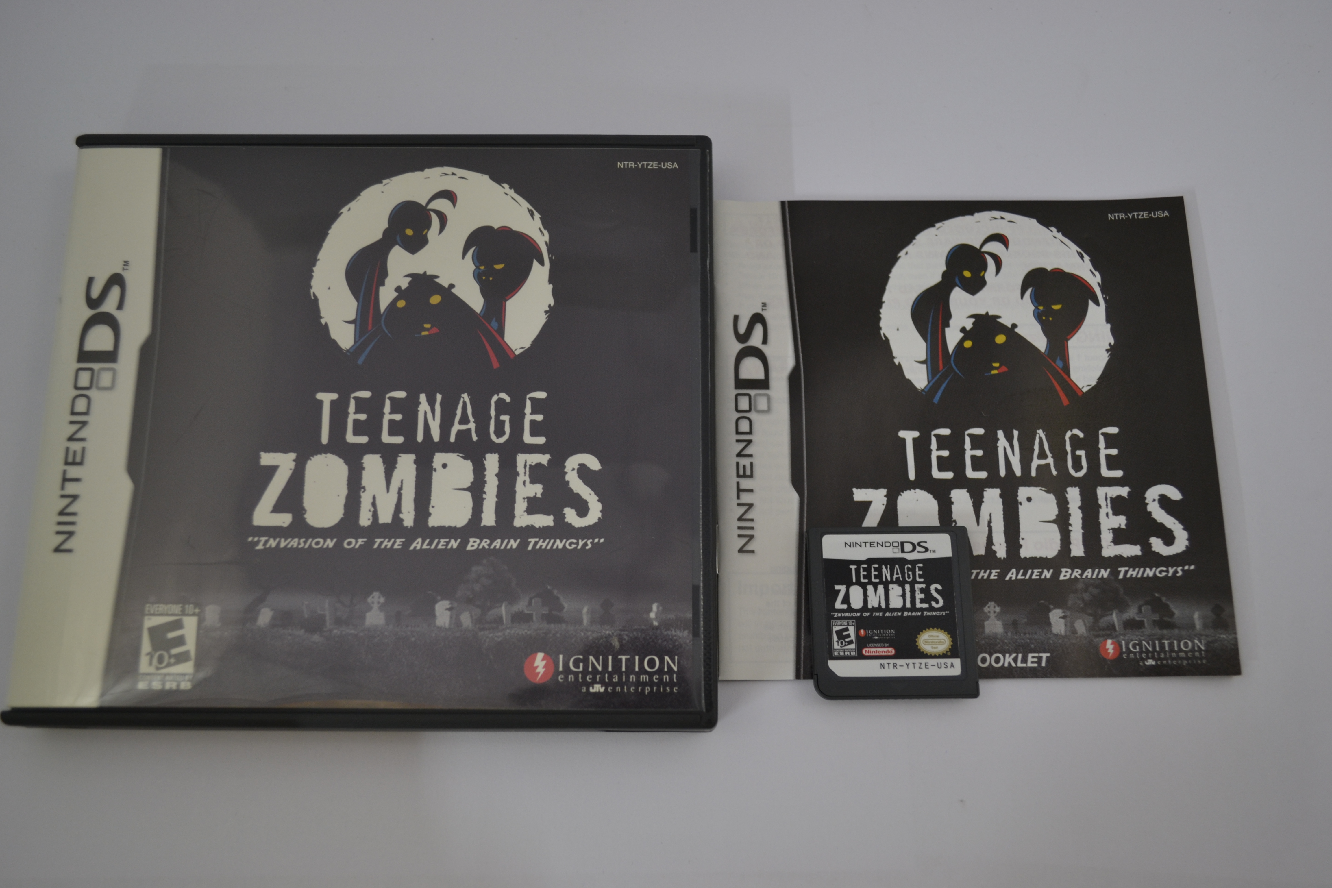 Teenage Zombies - Invasion of the Alien Brain Thingys (DS USA)