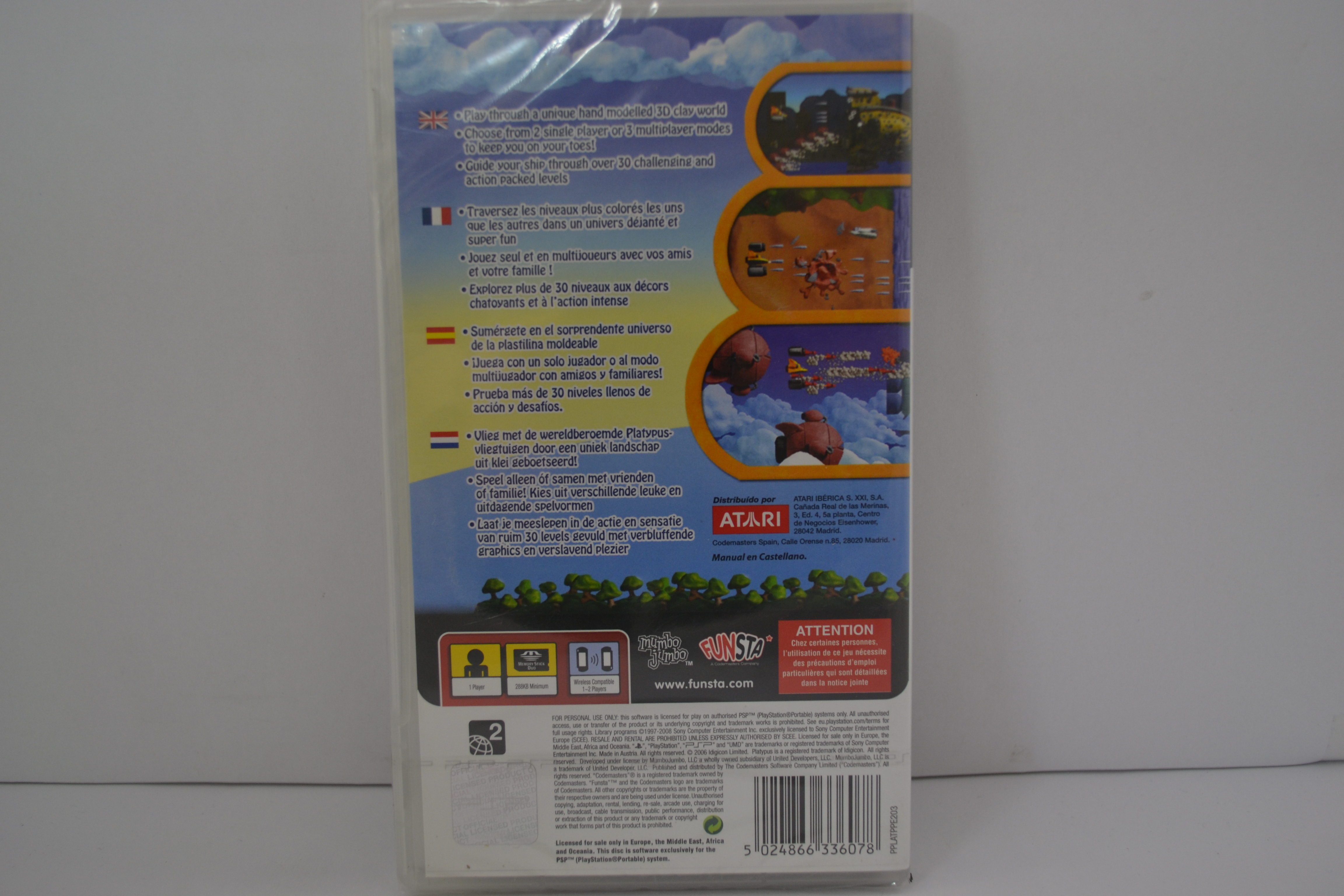 Platypus - SEALED (PSP PAL)