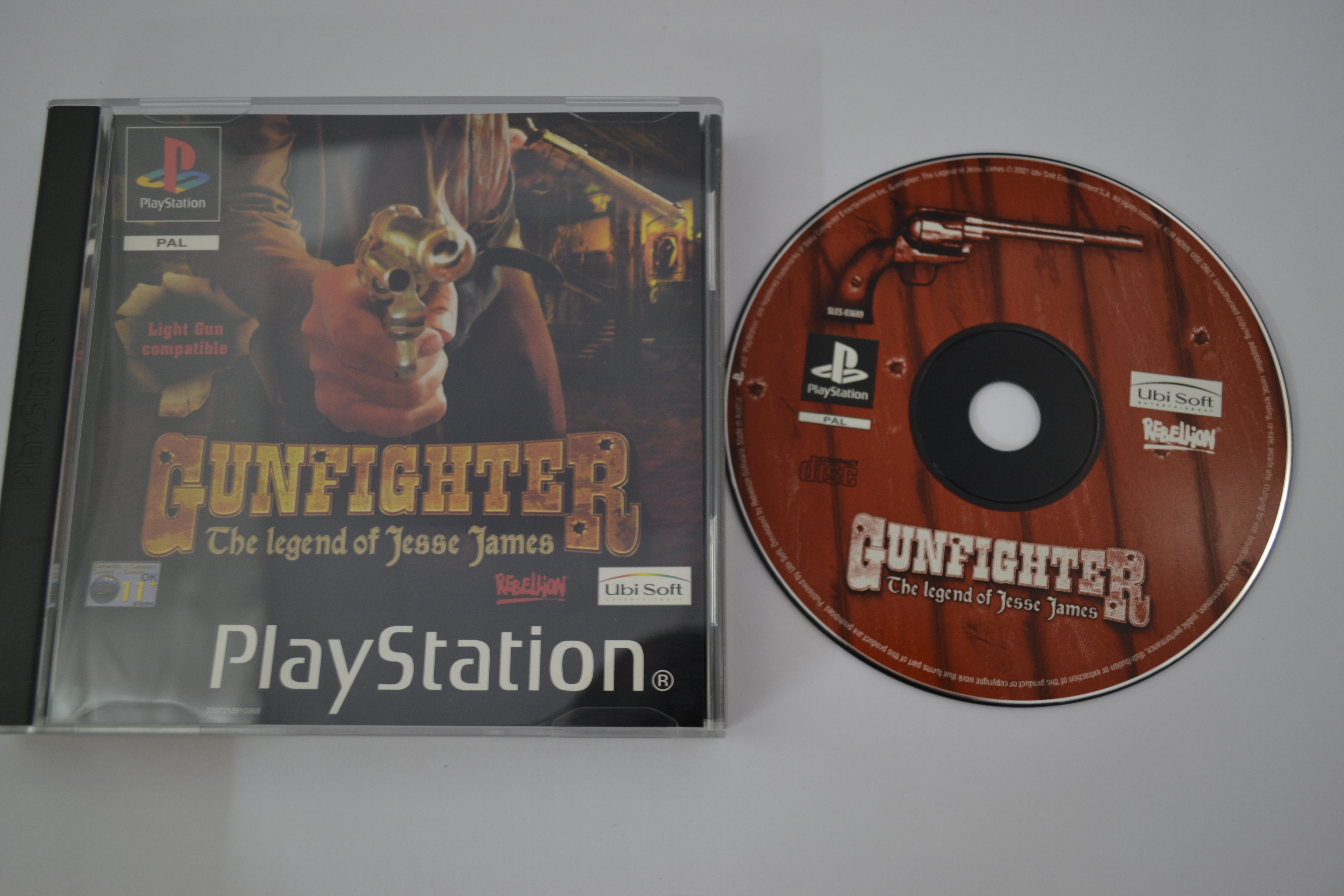 Gunfighter - The Legend Of Jesse James (PS1 PAL)
