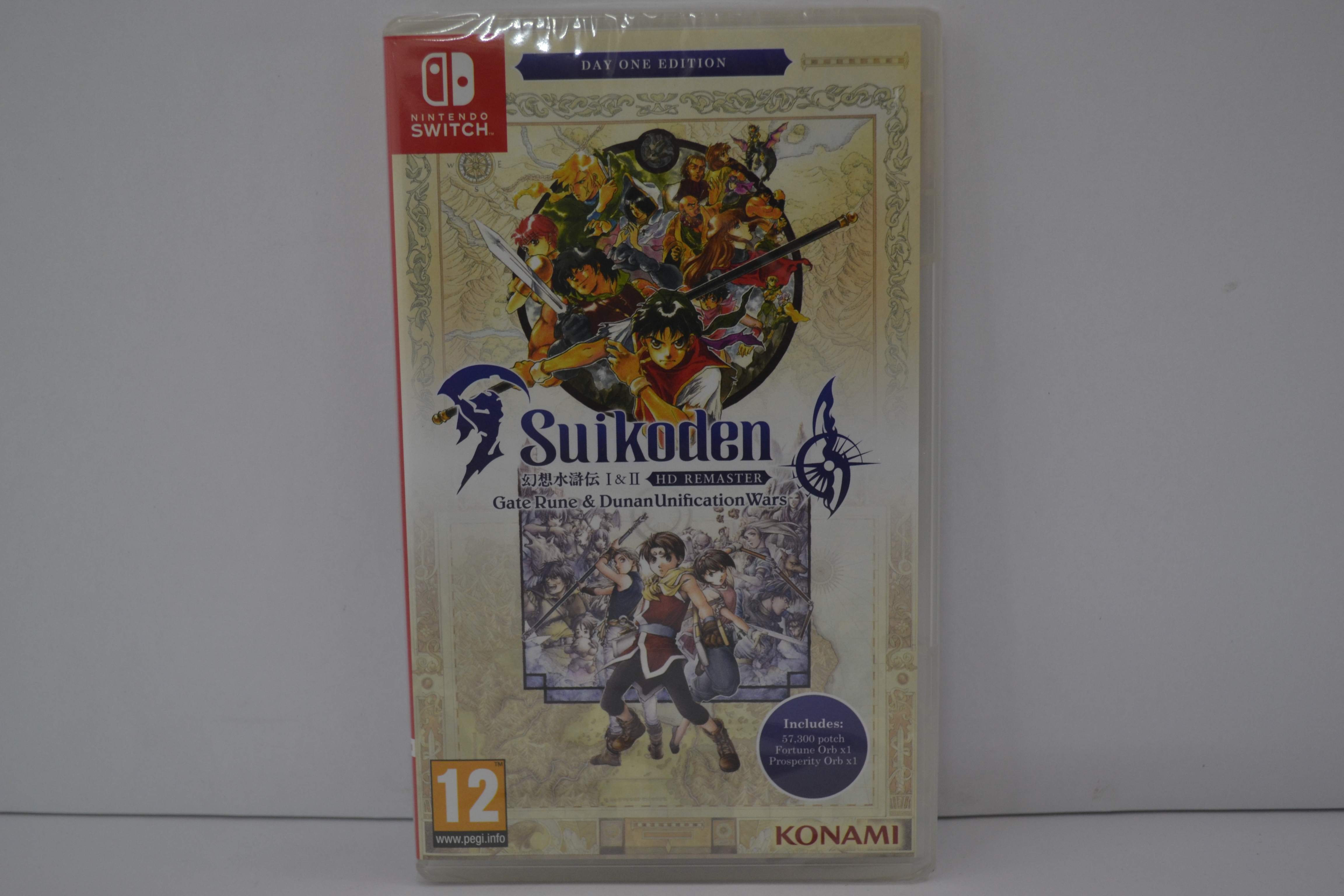 Suikoden I & II HD Remaster - Day One Edition - SEALED (SWITCH UXP)