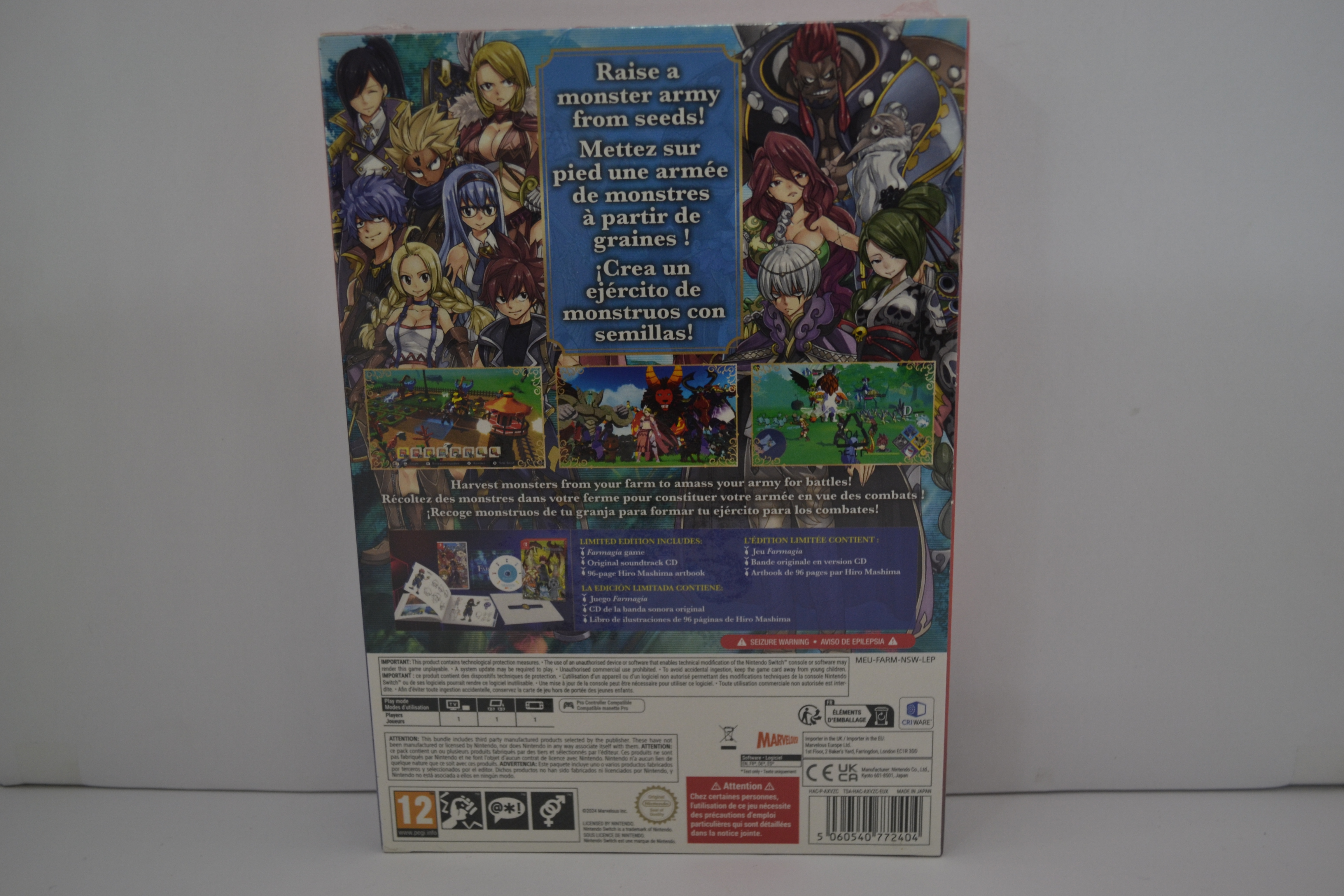 Farmagia - Limited Edition - SEALED (SWITCH EUX)