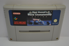 Nigel Mansell’s World Championship Racing (SNES FAH)