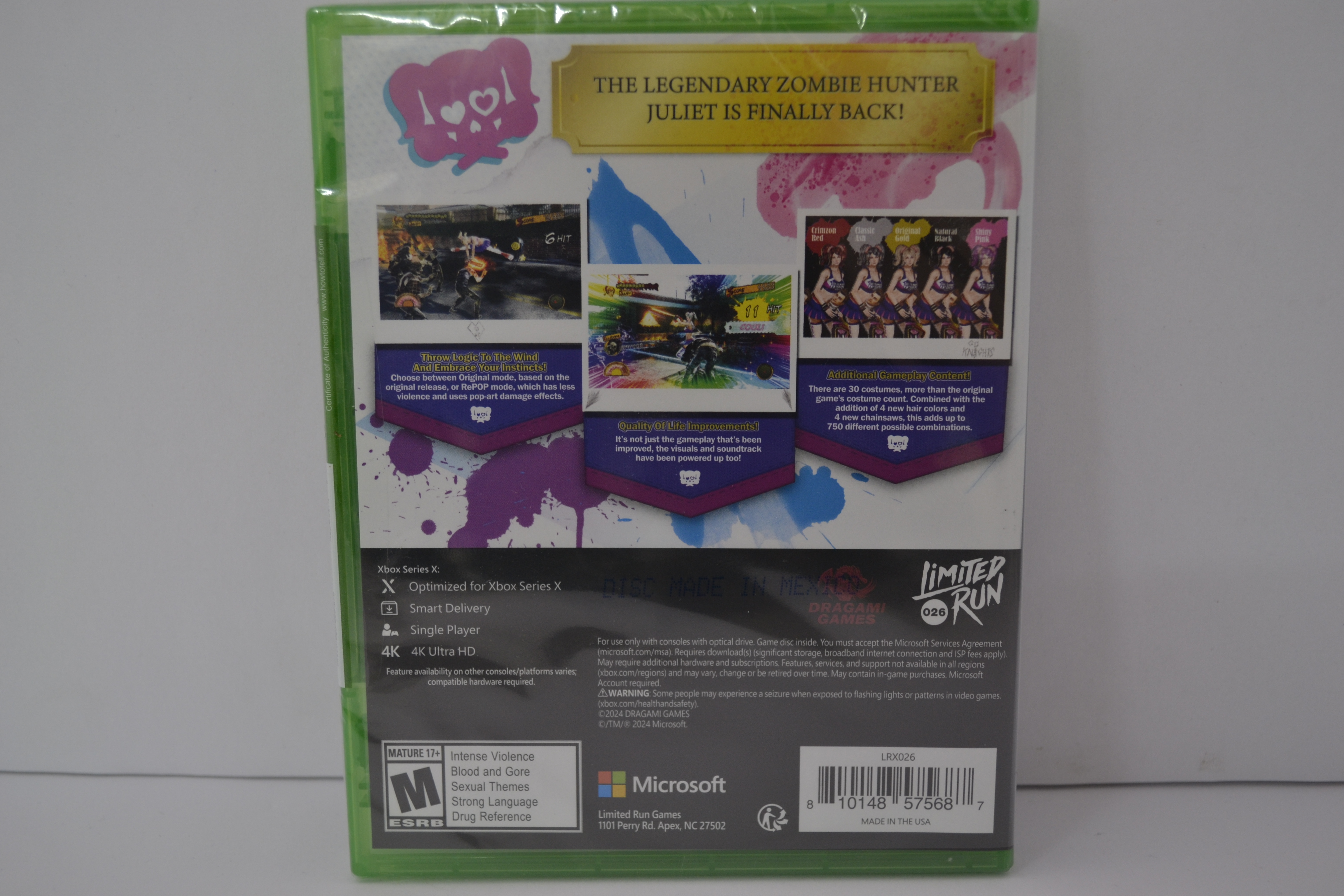 Lollipop Chainsaw - Repop - SEALED (SERIES X)