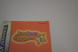 KuruKuru Kururin  (GBA NEU5 MANUAL)