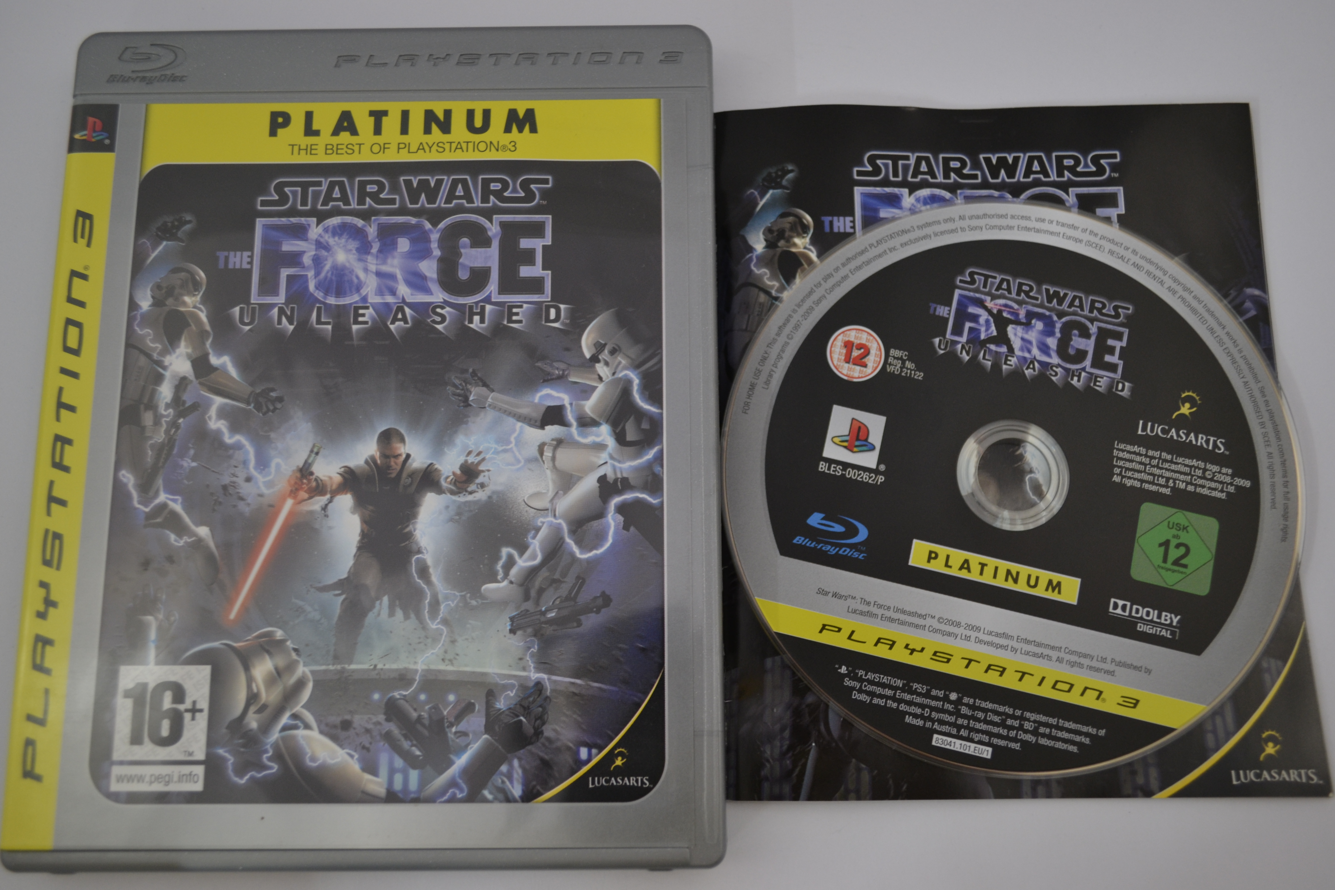Star Wars - The Force Unleashed - Platinum (PS3)