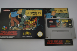 Tintin Le Temple Du Soleil (SNES FAH CIB)