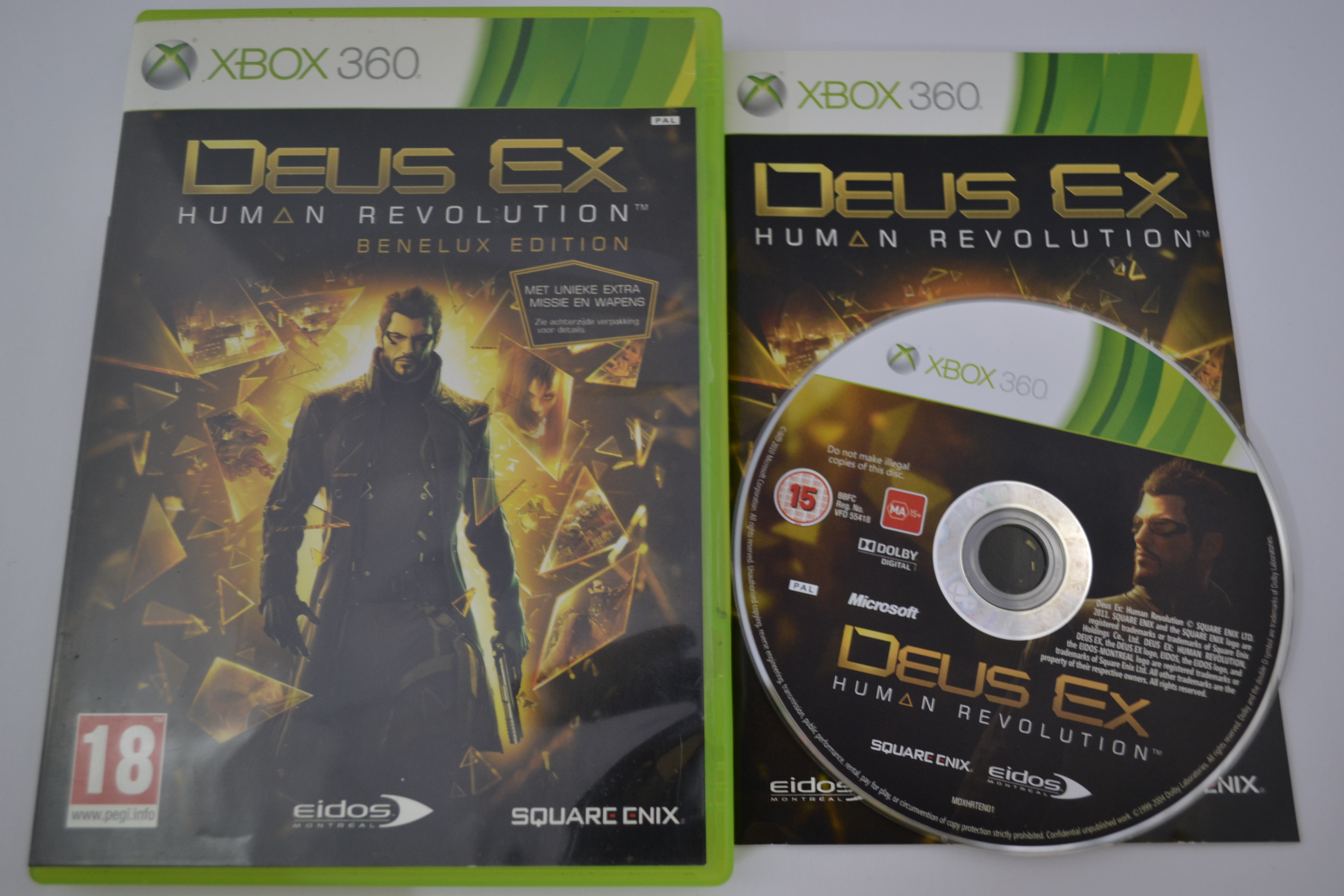 Deus Ex Human Revolution - Benelux Edition (360)