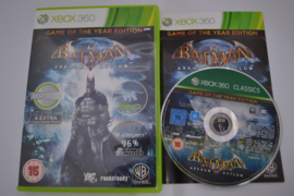 Batman Arkham Asylum - Game Of The Year Edition (360)