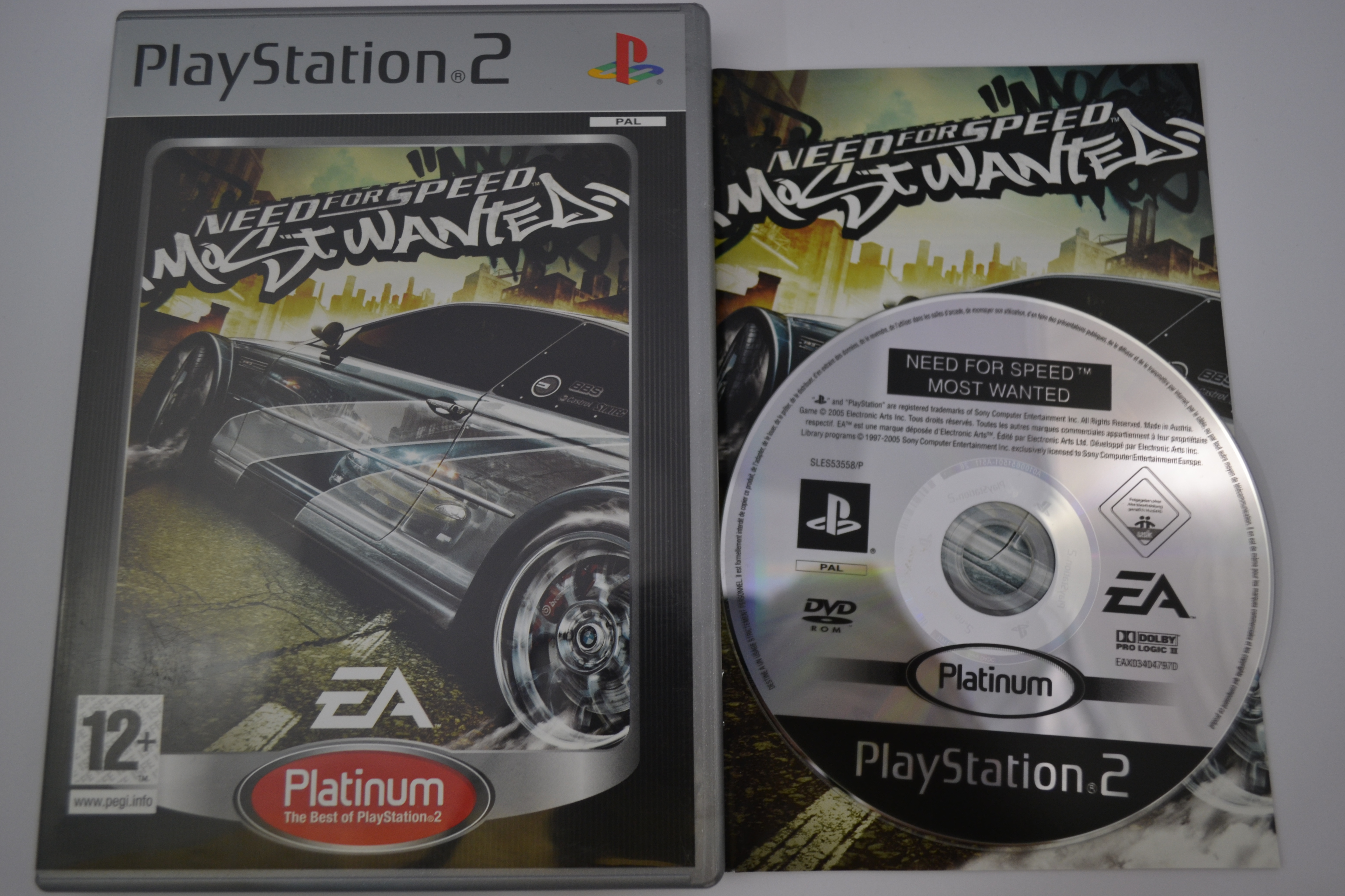 Need For Speed Most Wanted - Platinum (PS2 PAL)