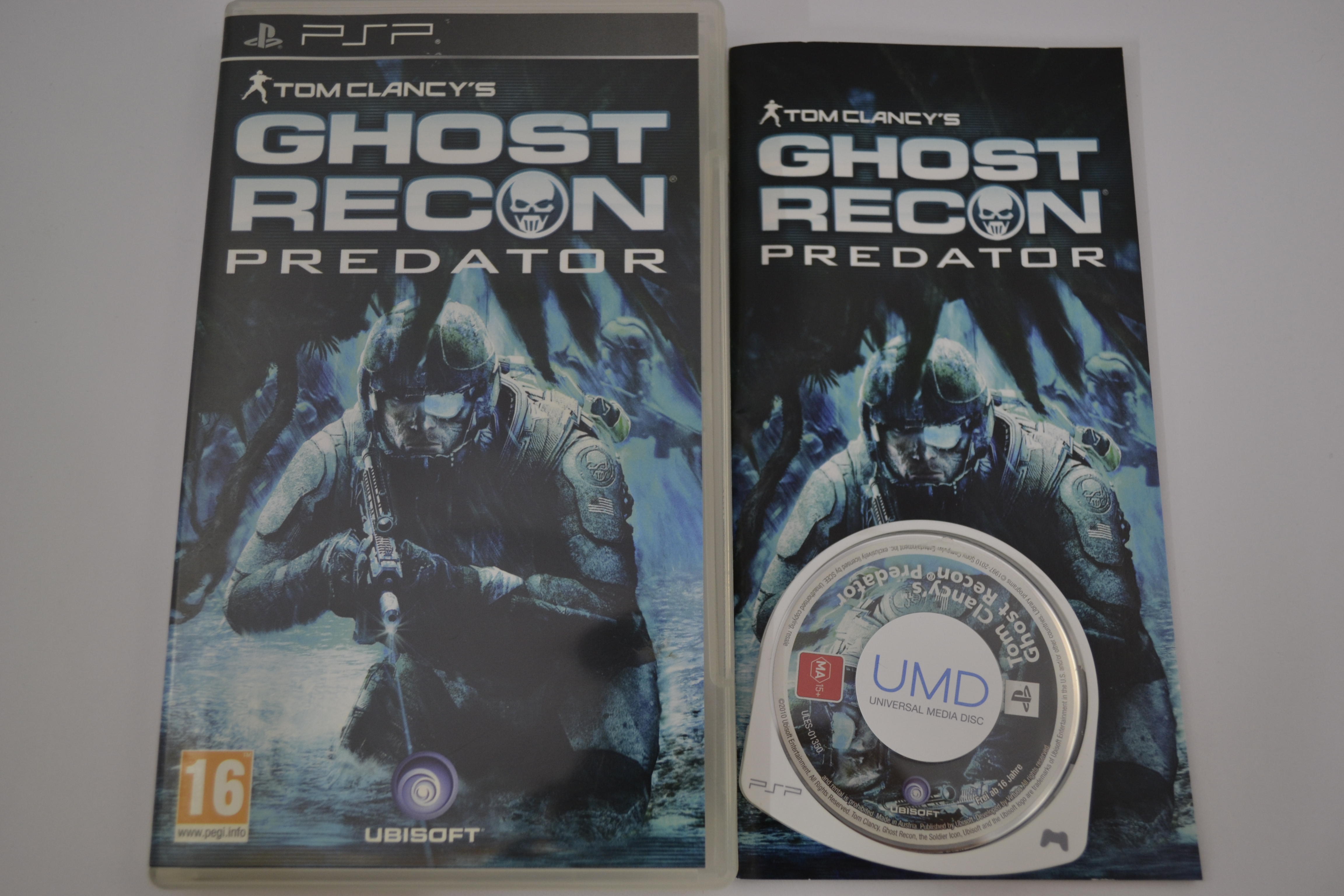 Tom Clancys Ghost Recon - Predator (PSP PAL)