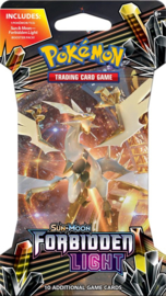 Pokémon Sun & Moon Forbidden Light Sleeved Booster