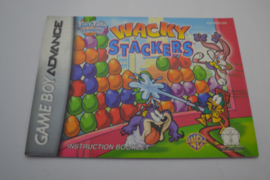 Tiny Toon Adventures - Wacky Stackers (GBA USA MANUAL)