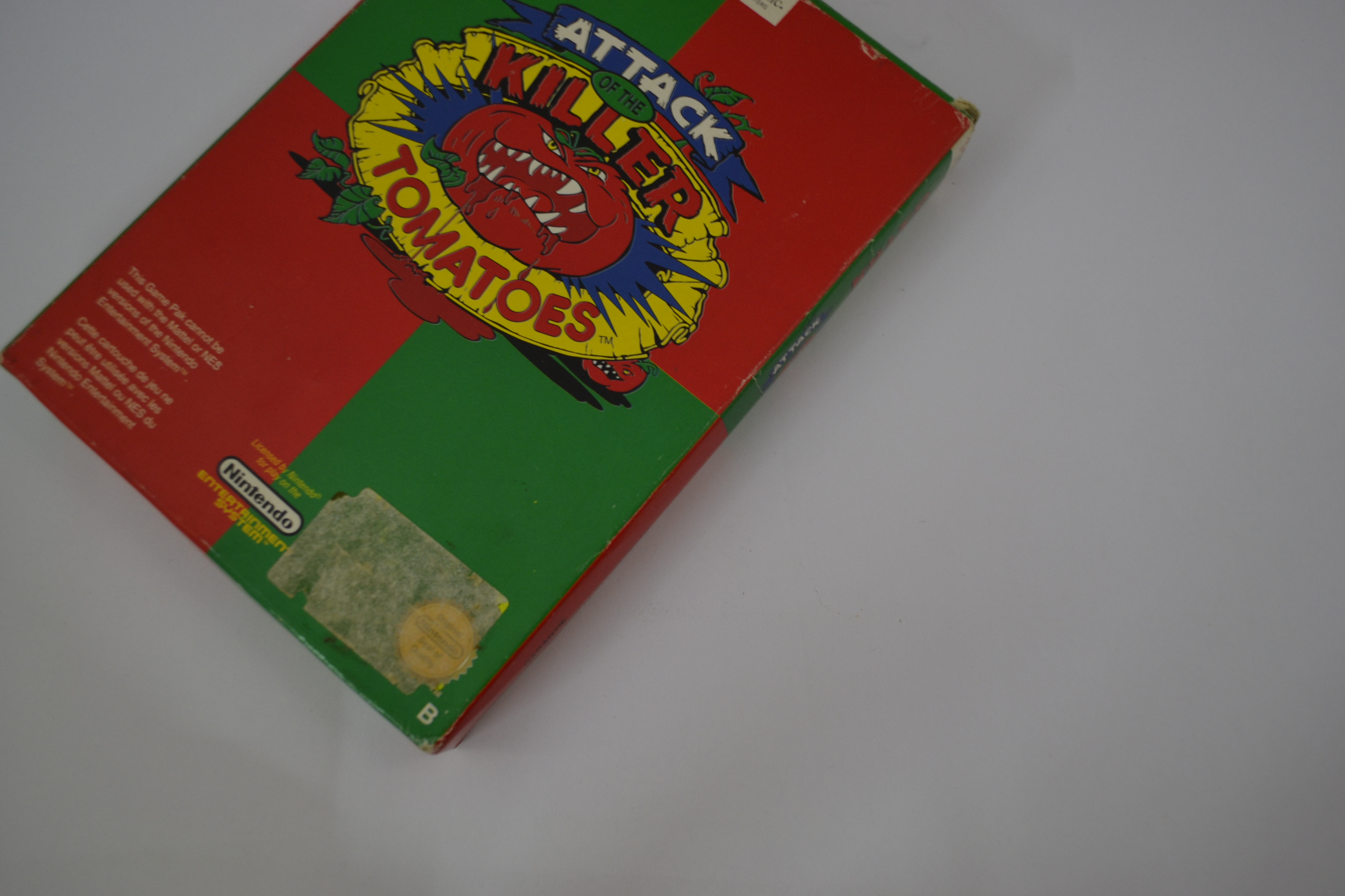 Attack Of The Killer Tomatoes (NES FRA CIB)