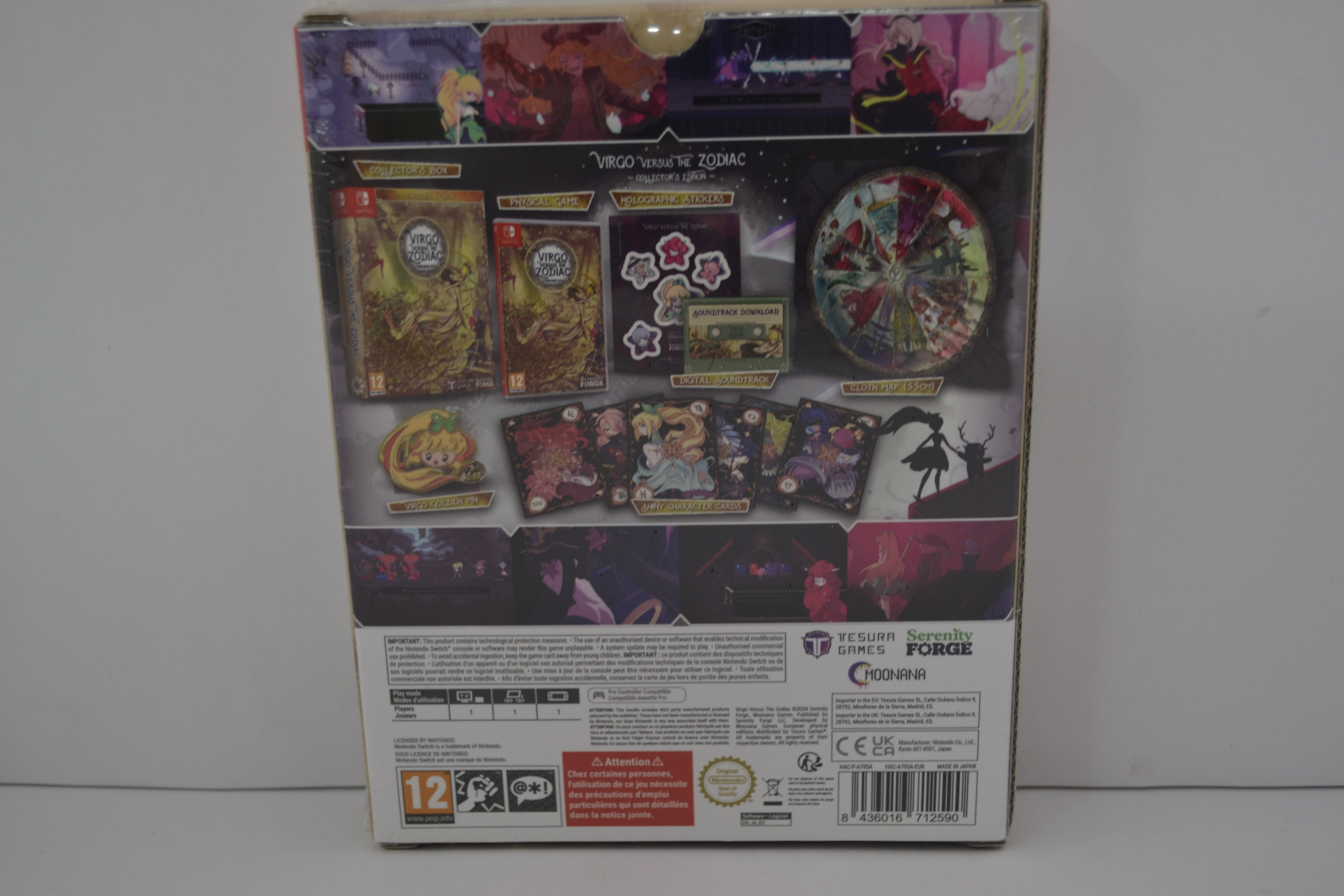 Virgo Versus the Zodiac - Collector's Edition - SEALED (SWITCH EUR)