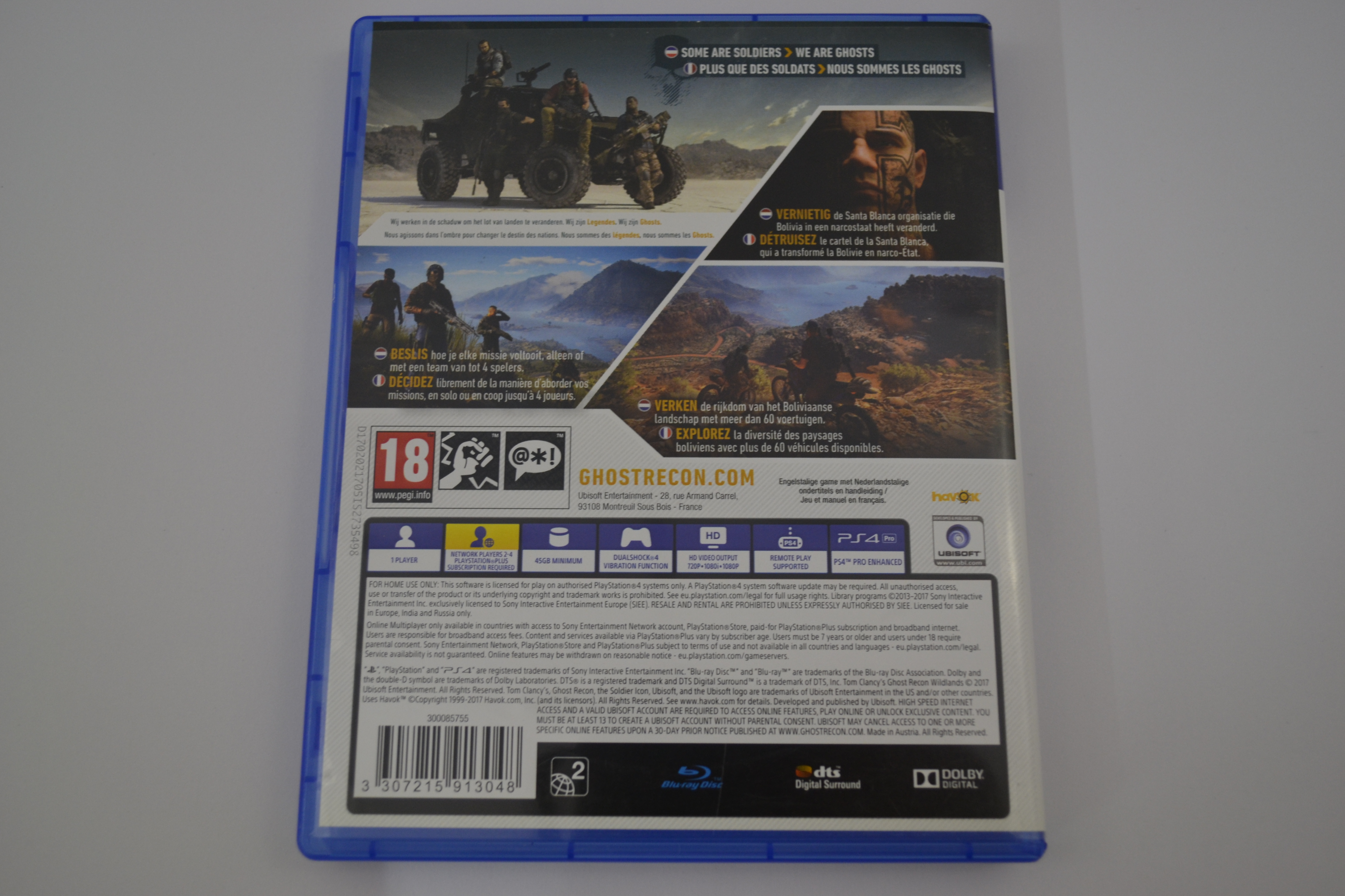 Tom Clancys Ghost Recon Wildlands (PS4)