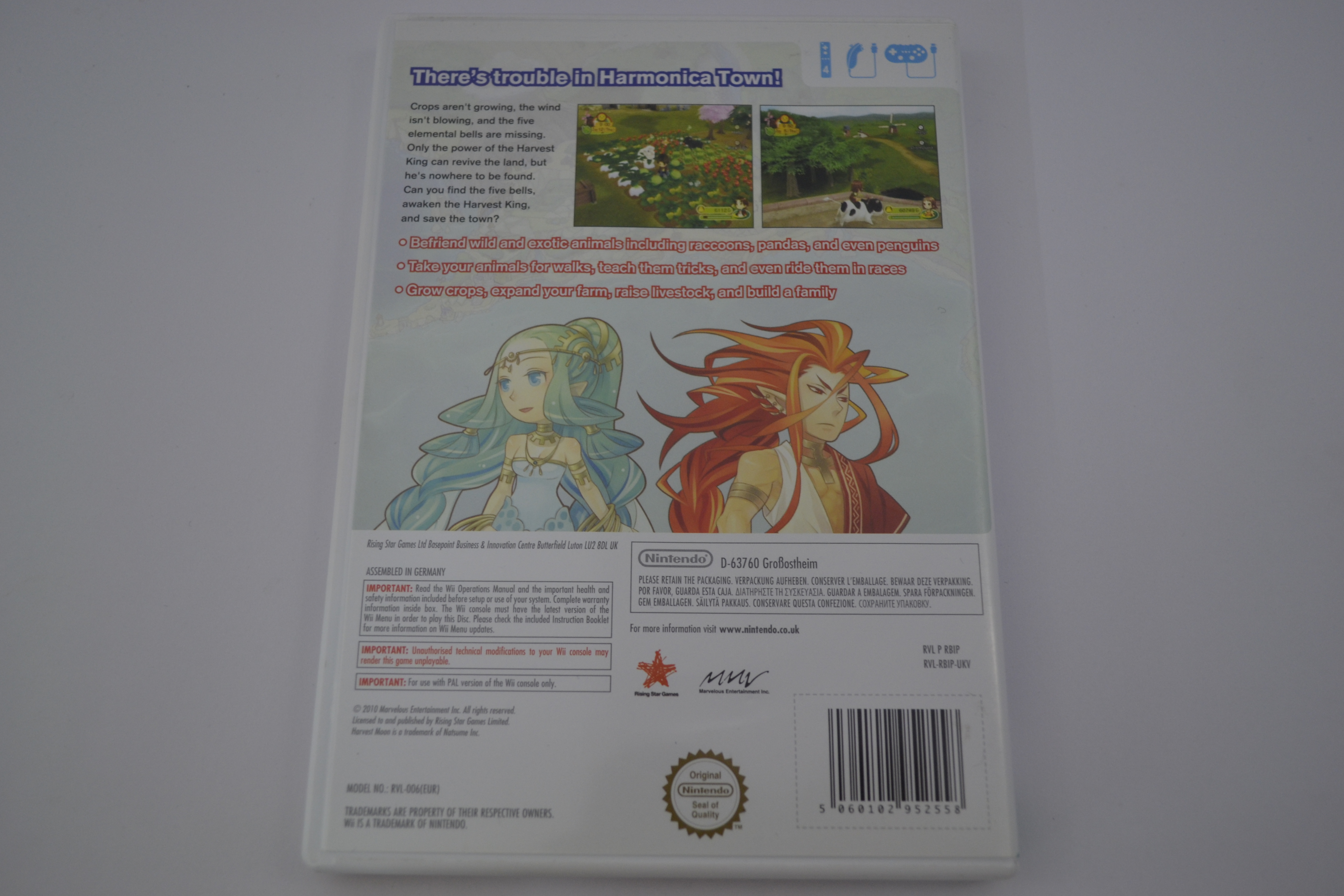Harvest Moon Animal Parade (Wii UKV)